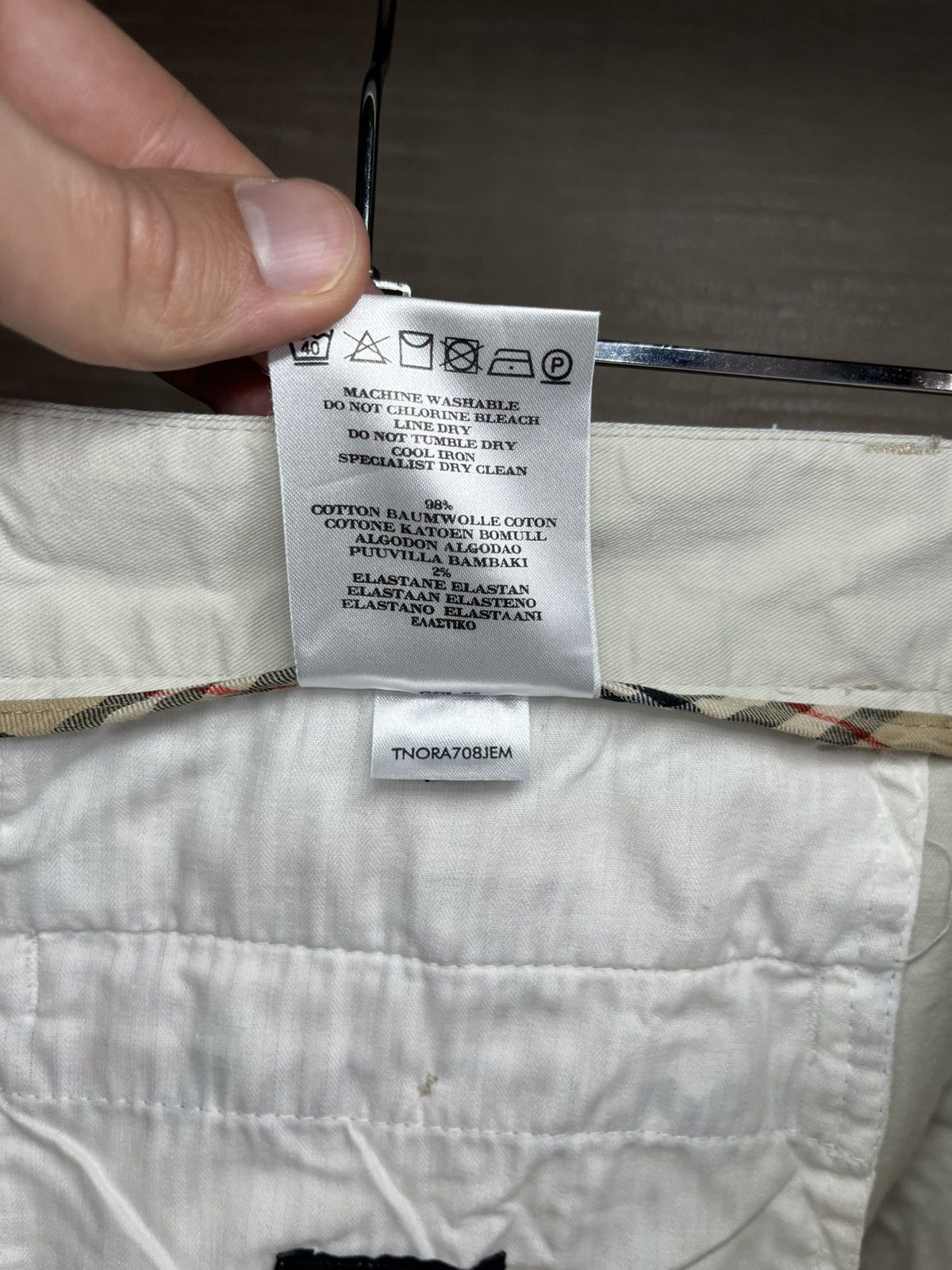 Burberry Burberry Men's Golf Shorts Size US 40 / EU 56 - 12 Thumbnail