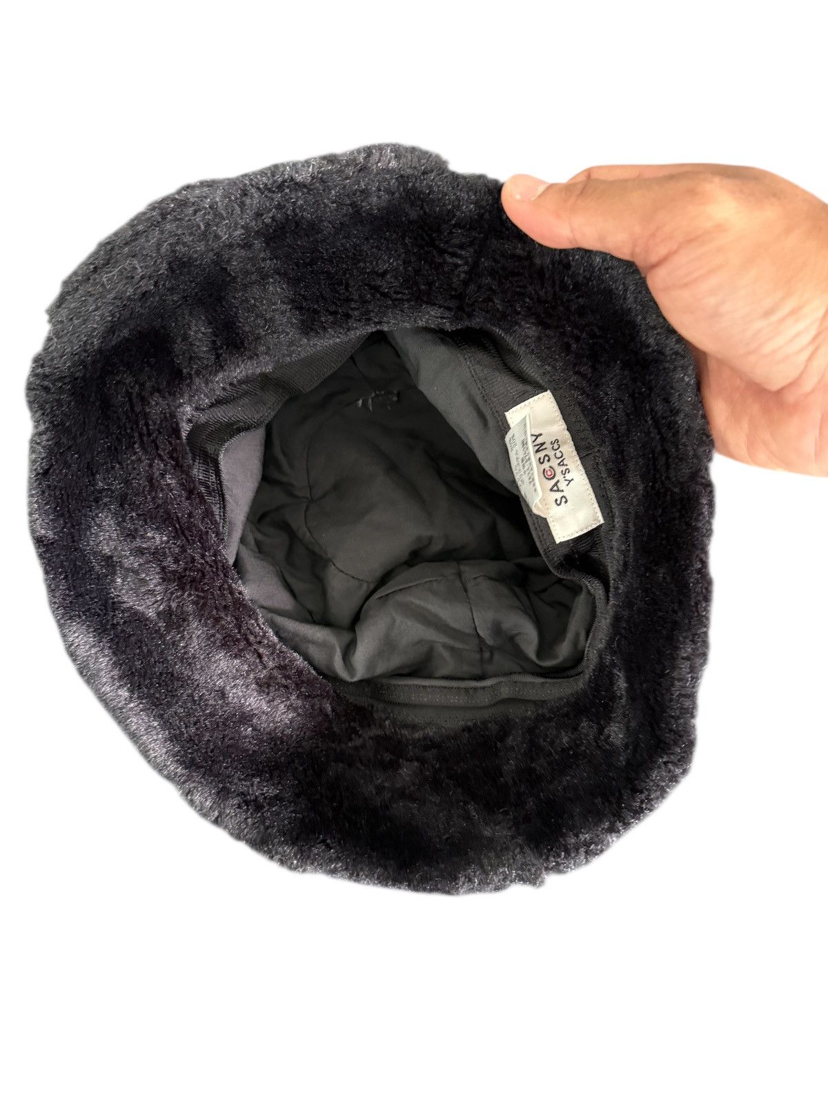 Yohji Yamamoto VINTAGE VELVET Y’SACCS by Yohji Yamamoto black Bucket Hat Size ONE SIZE - 2 Thumbnail