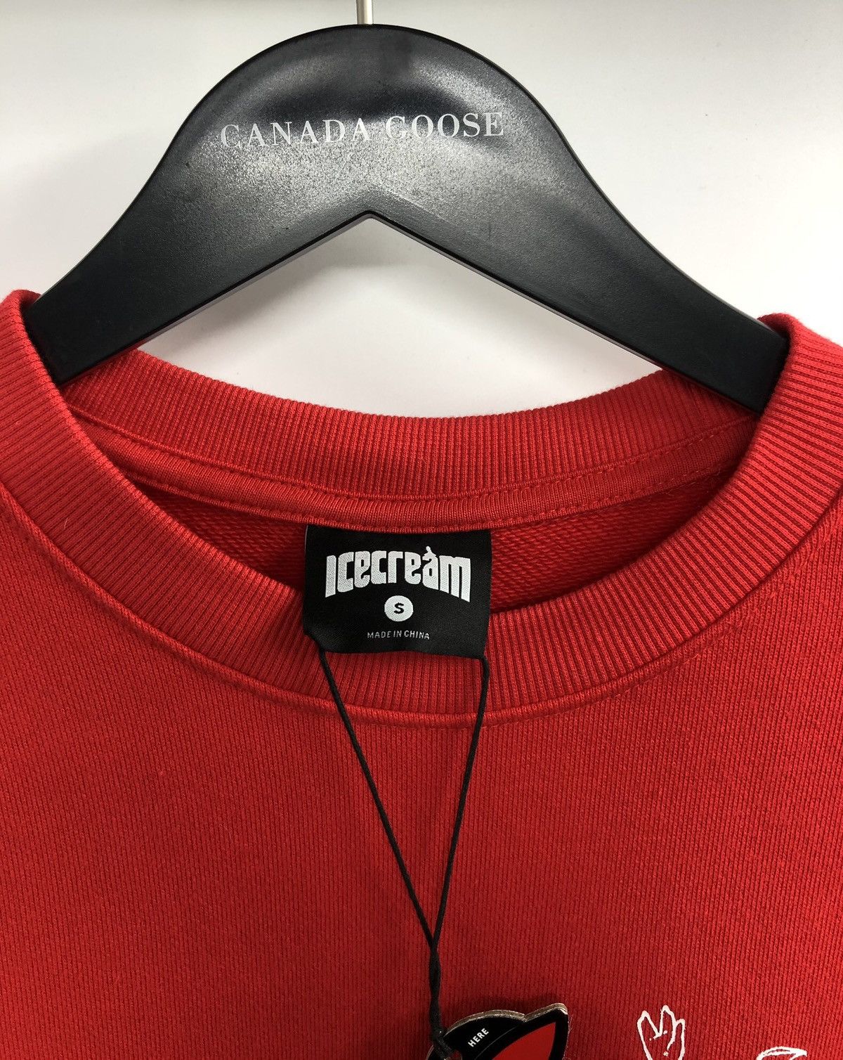 Icecream Ice Cream Live Long Tomato Red Sweatshirt Small Size US S / EU 44-46 / 1 - 3 Thumbnail