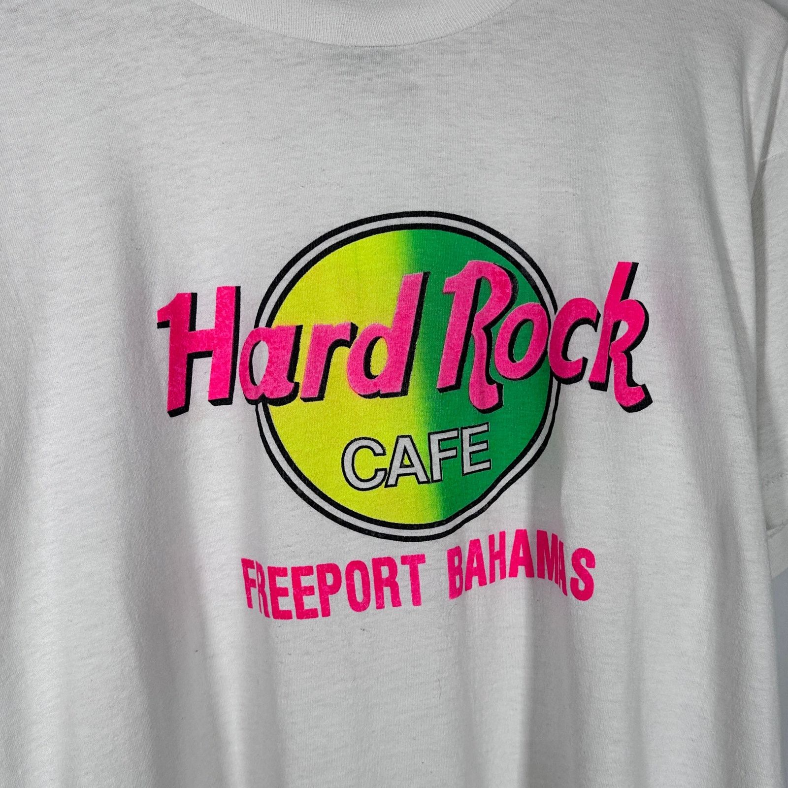 Hard Rock Cafe Vintage Hard Rock Cafe Freeport Bahamas Tee Size US XL / EU 56 / 4 - 2 Thumbnail