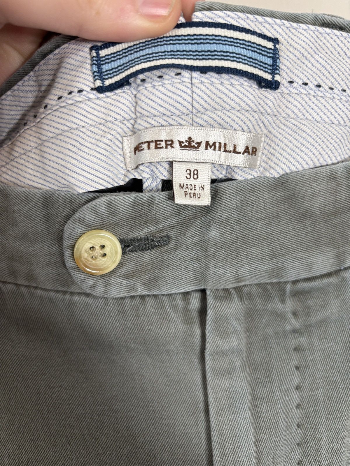 Peter Millar Peter Millar Chino Khaki Pants Preppy Size US 36 / EU 52 - 3 Thumbnail