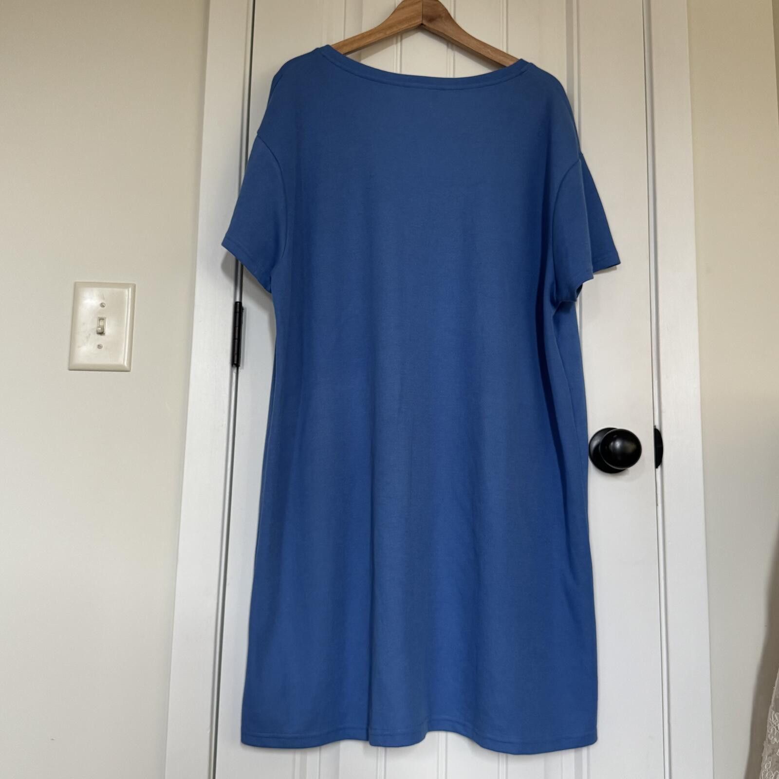 Other SHE + SKI Blue V-Neck Dress with Silver Star Tassel XL Size XL / US 12-14 / IT 48-50 - 6 Thumbnail