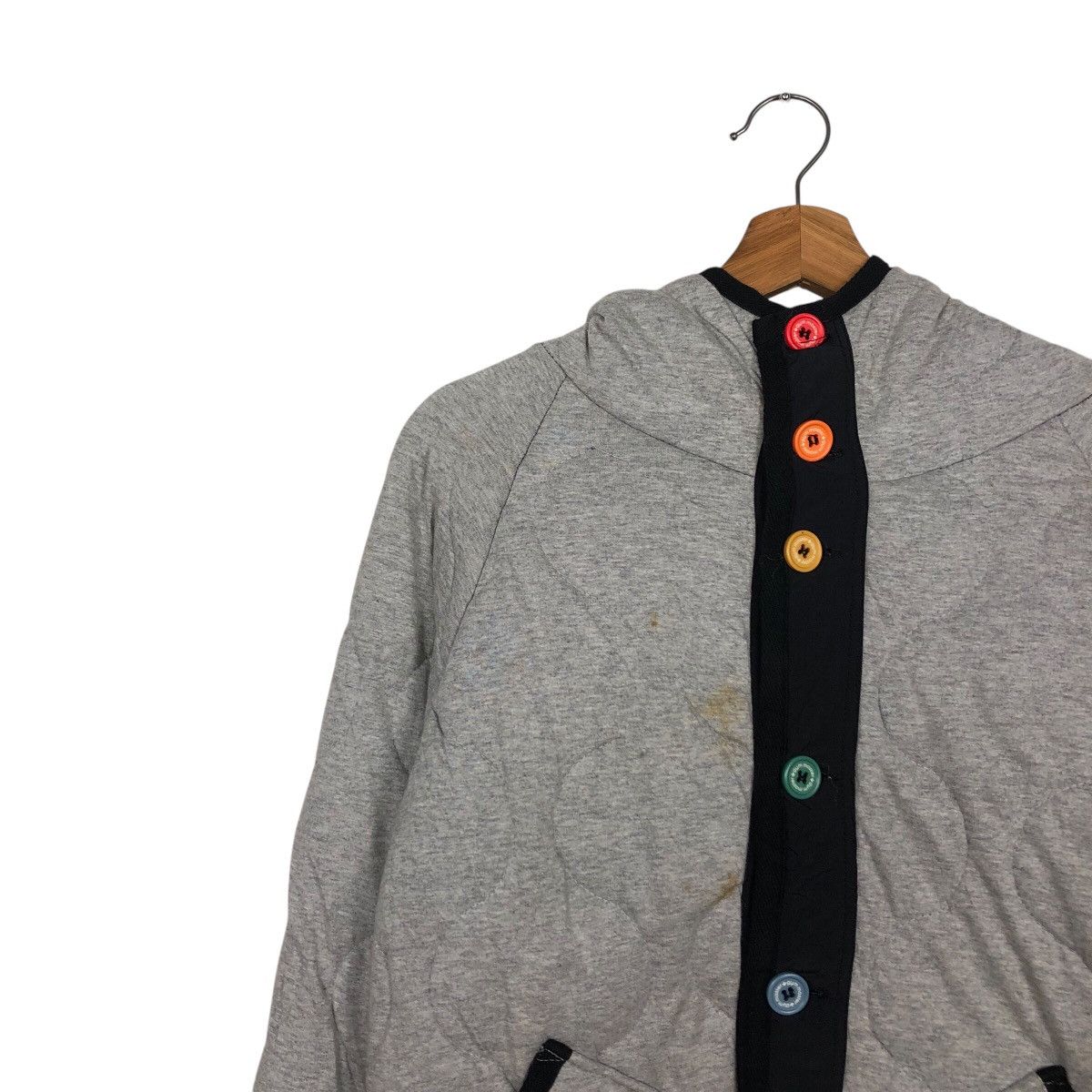 Hysteric Glamour 📌Vintage Biker Jacket Gym Master Quilted Puffer Button Size US S / EU 44-46 / 1 - 8 Thumbnail