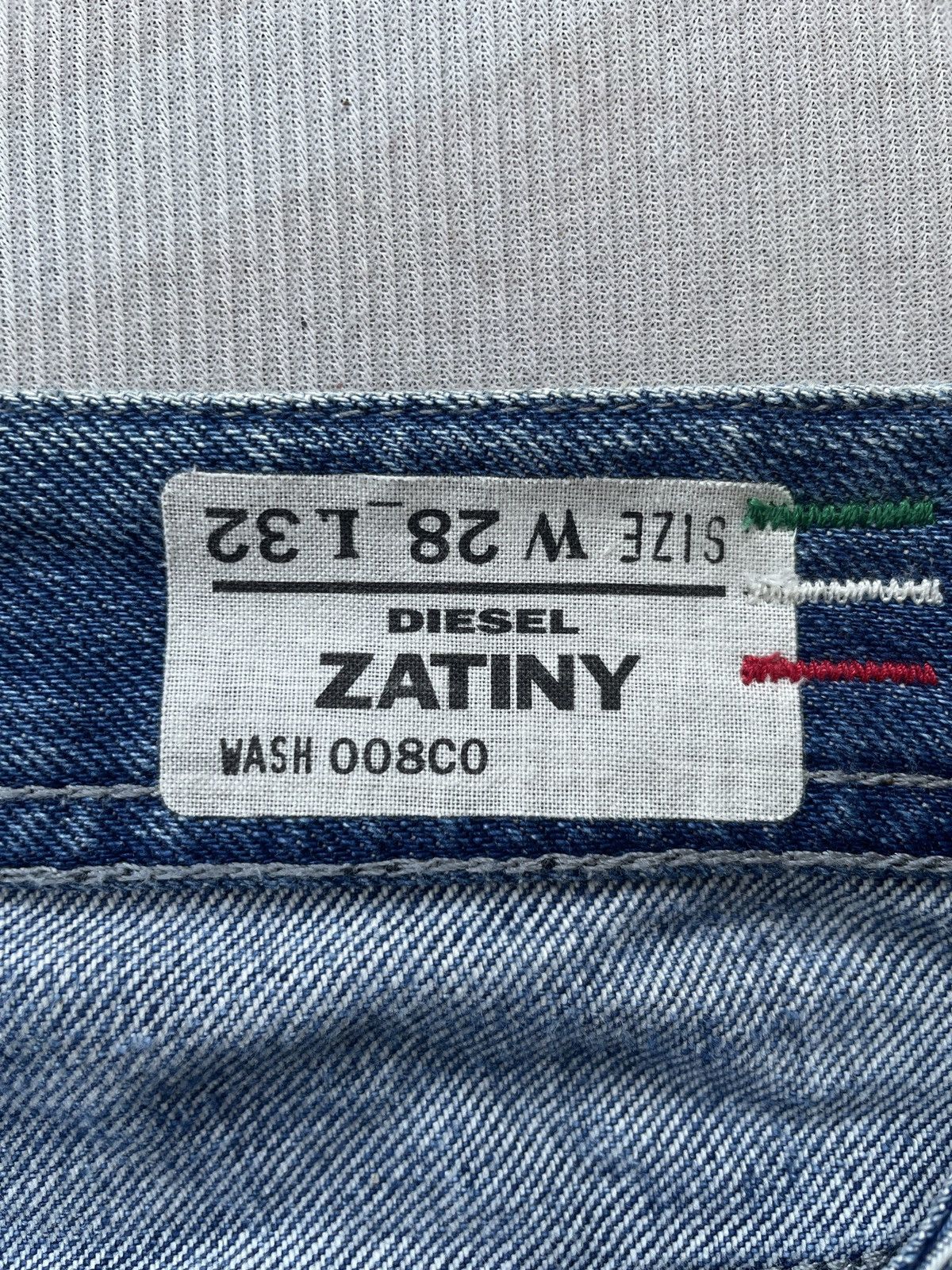 Diesel Diesel Zatiny Jeans (P102) Size US 30 / EU 46 - 14 Thumbnail