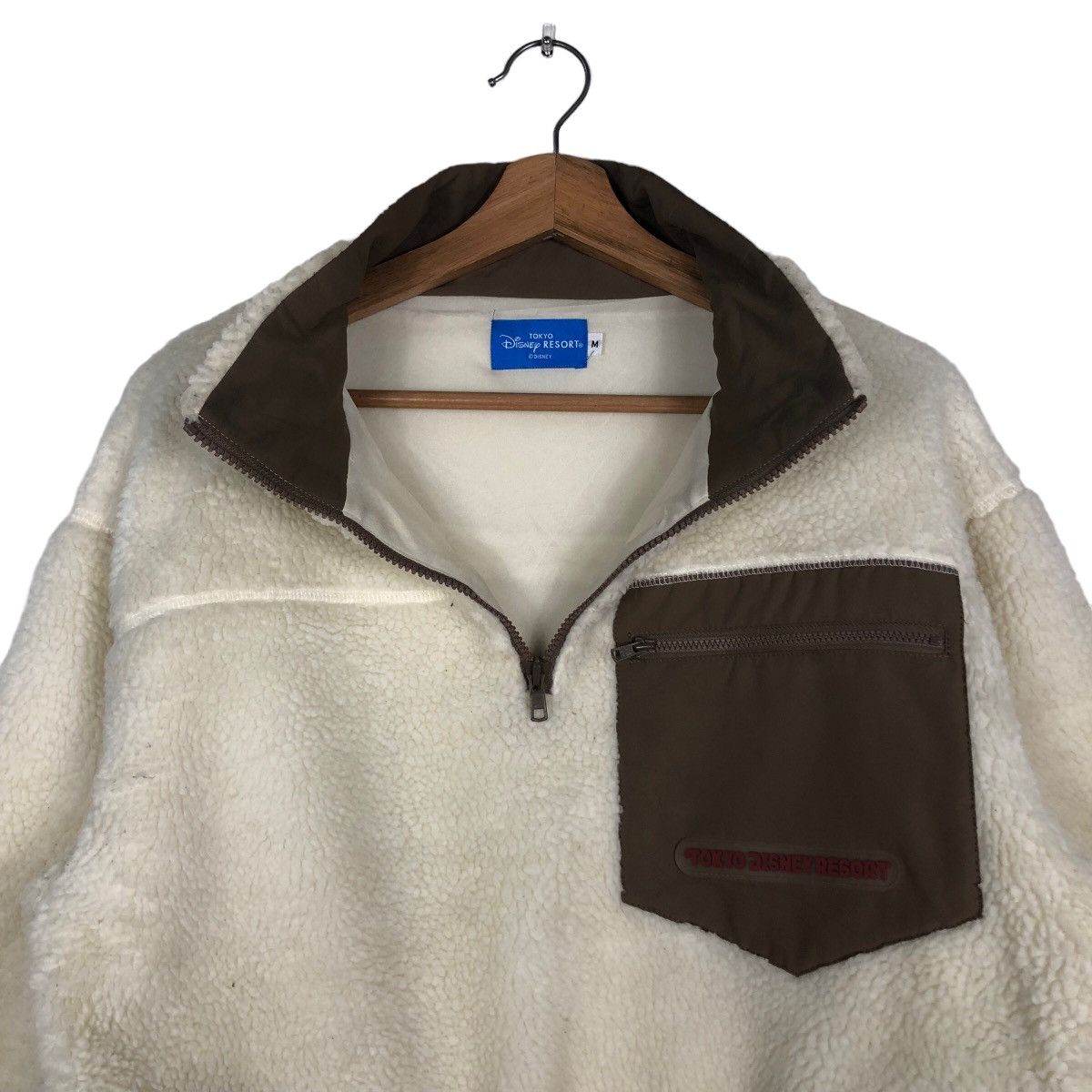 Cartoon Network 🔥Vintage Fleece Jacket Tokyo Disney Resort Big Logo Size US M / EU 48-50 / 2 - 12 Thumbnail