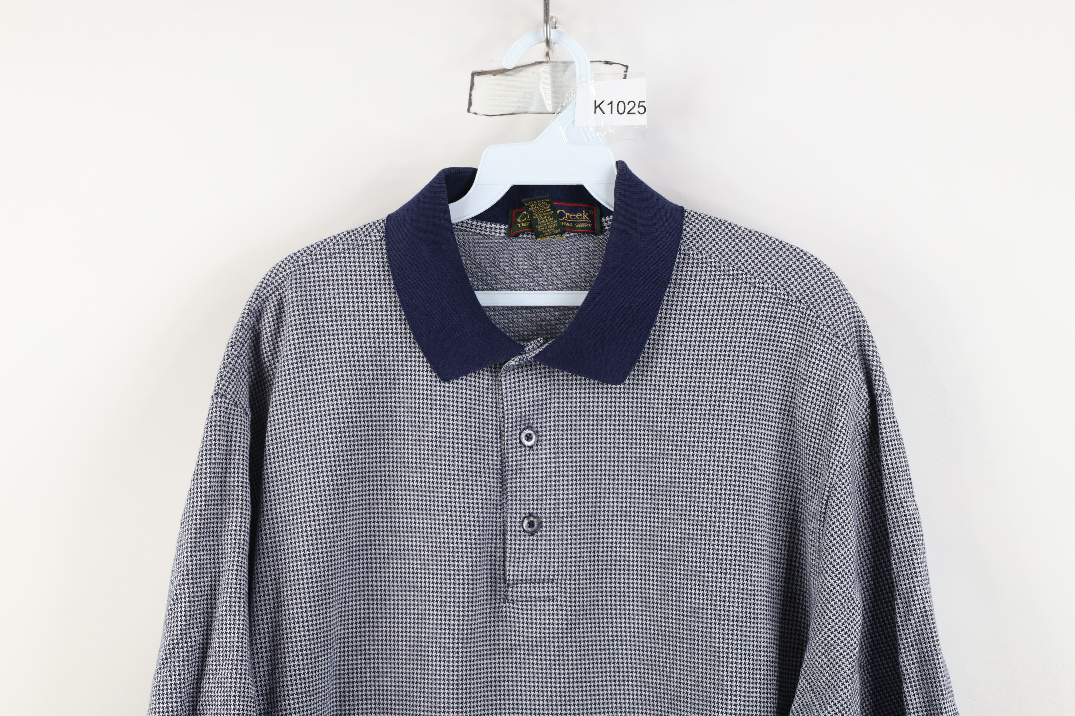 Vintage Vintage 90s Streetwear Knit Collared Golf Polo Shirt USA Size US L / EU 52-54 / 3 - 2 Thumbnail