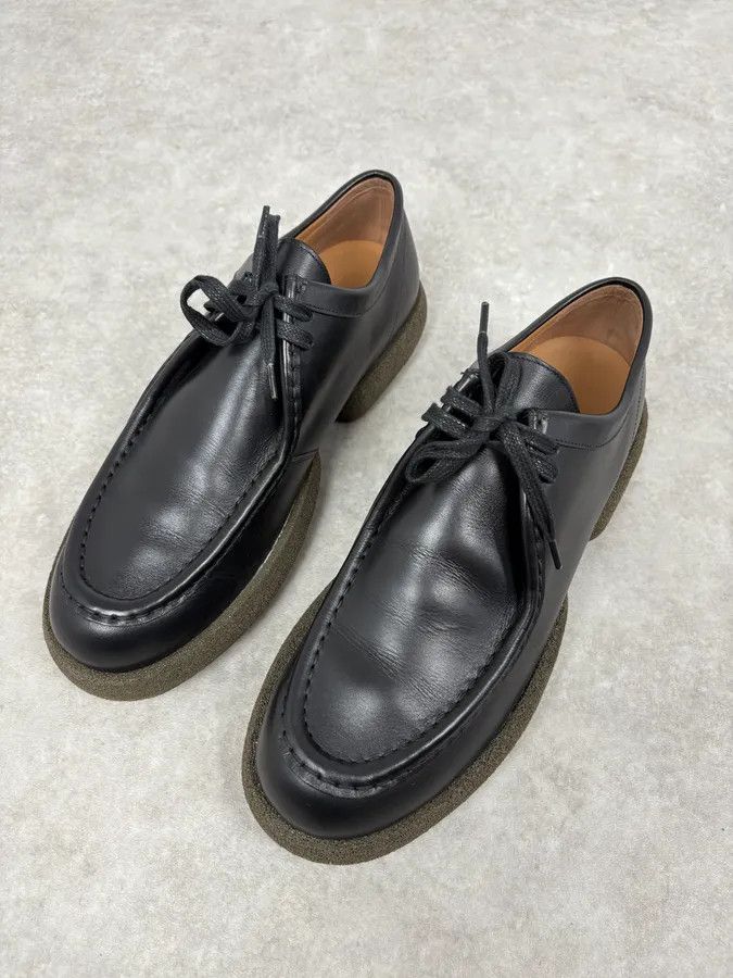 Dries Van Noten Dries Van Noten Black Classy Premium Leather Derby Shoes Size US 12 / EU 45 - 3 Thumbnail