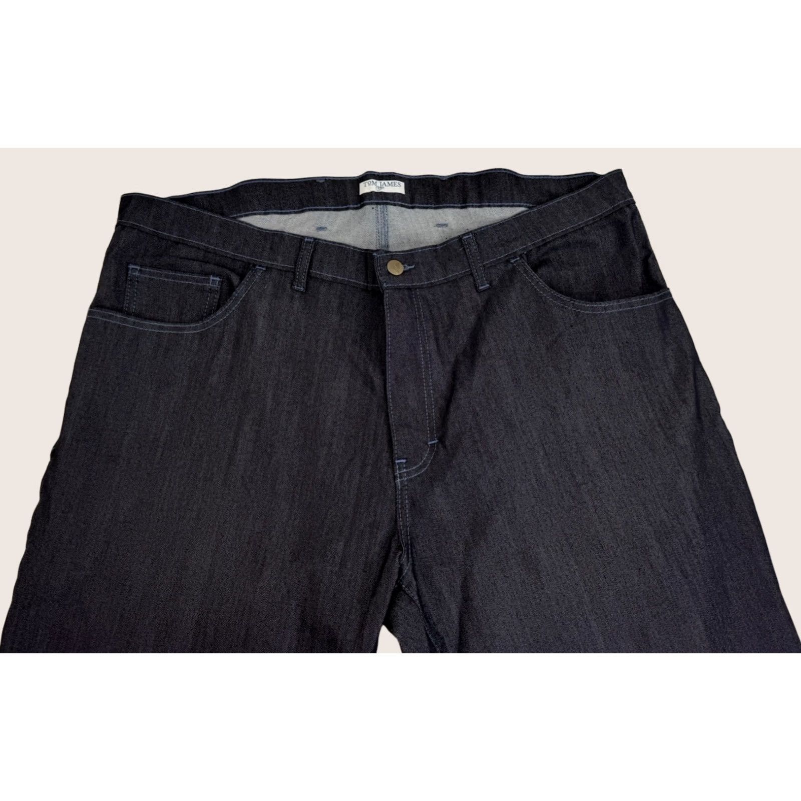 Delta Tom James Jeans - 42 x 30 BLUE DELTA Denim Jean Pants - EXCELLENT Size US 42 / EU 58 - 1 Thumbnail