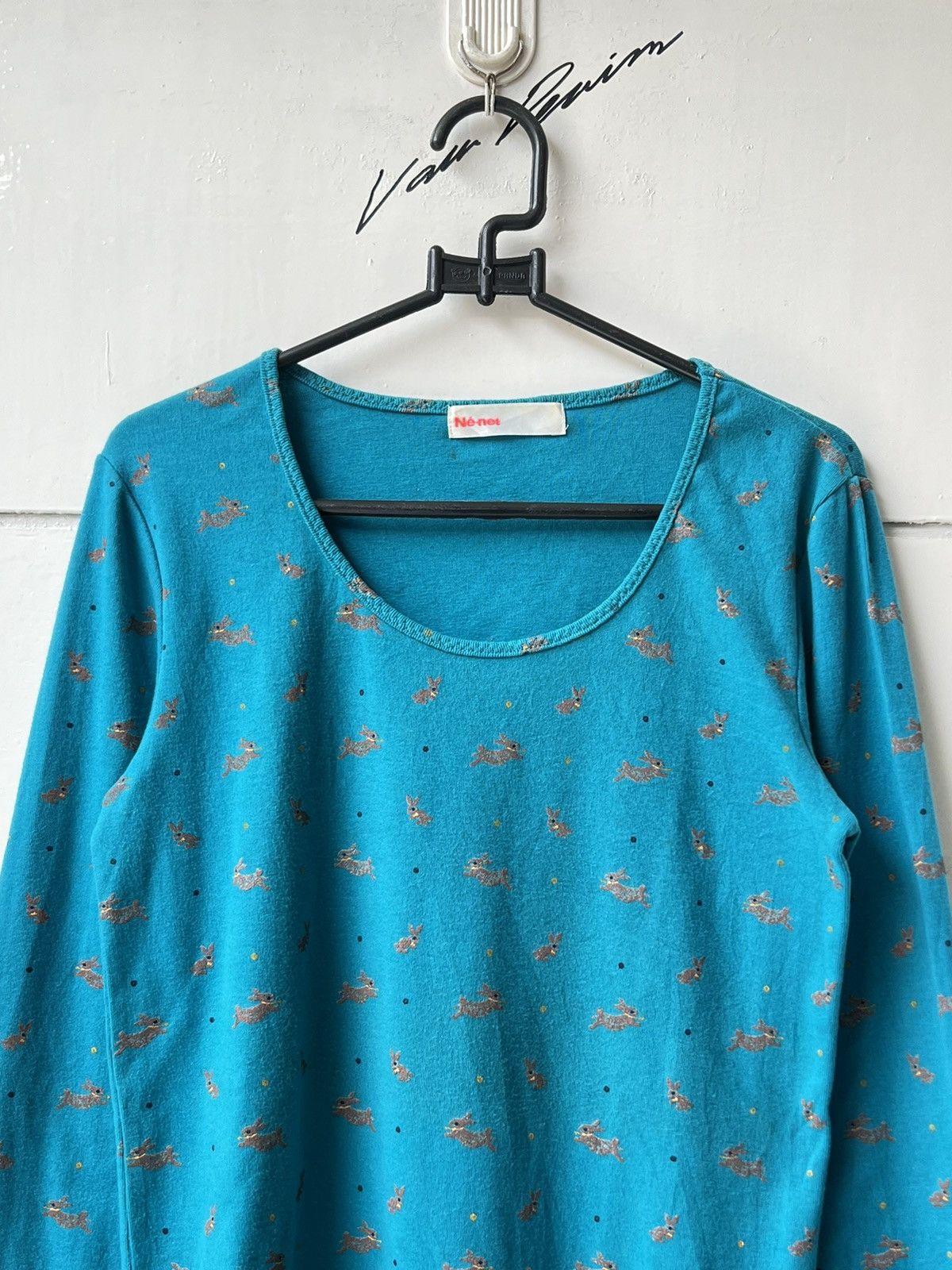 Ne-Net NE-NET Issey Miyake Rabbit Motive T-shirt Size US XS / EU 42 / 0 - 3 Thumbnail