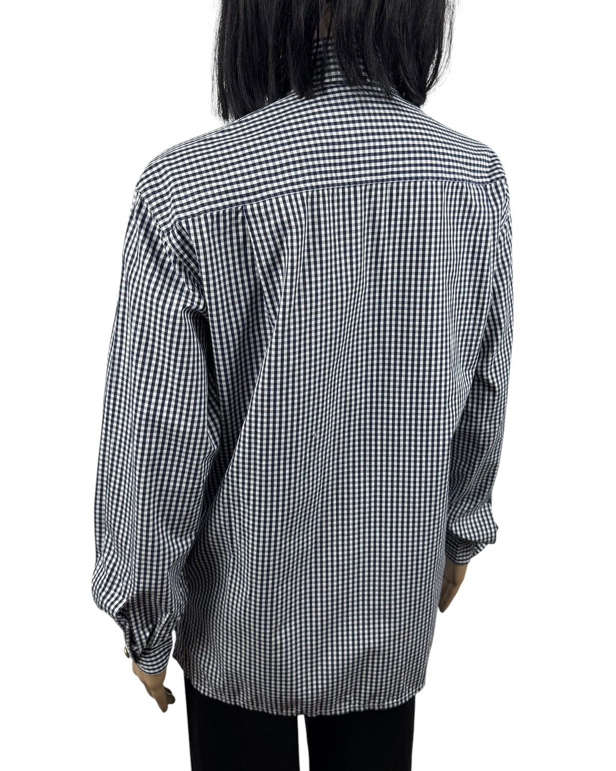 Burberry × Vintage Burberry Vintage Shirt Button Up Burberrys Gold Buttons Size M / US 6-8 / IT 42-44 - 7 Thumbnail