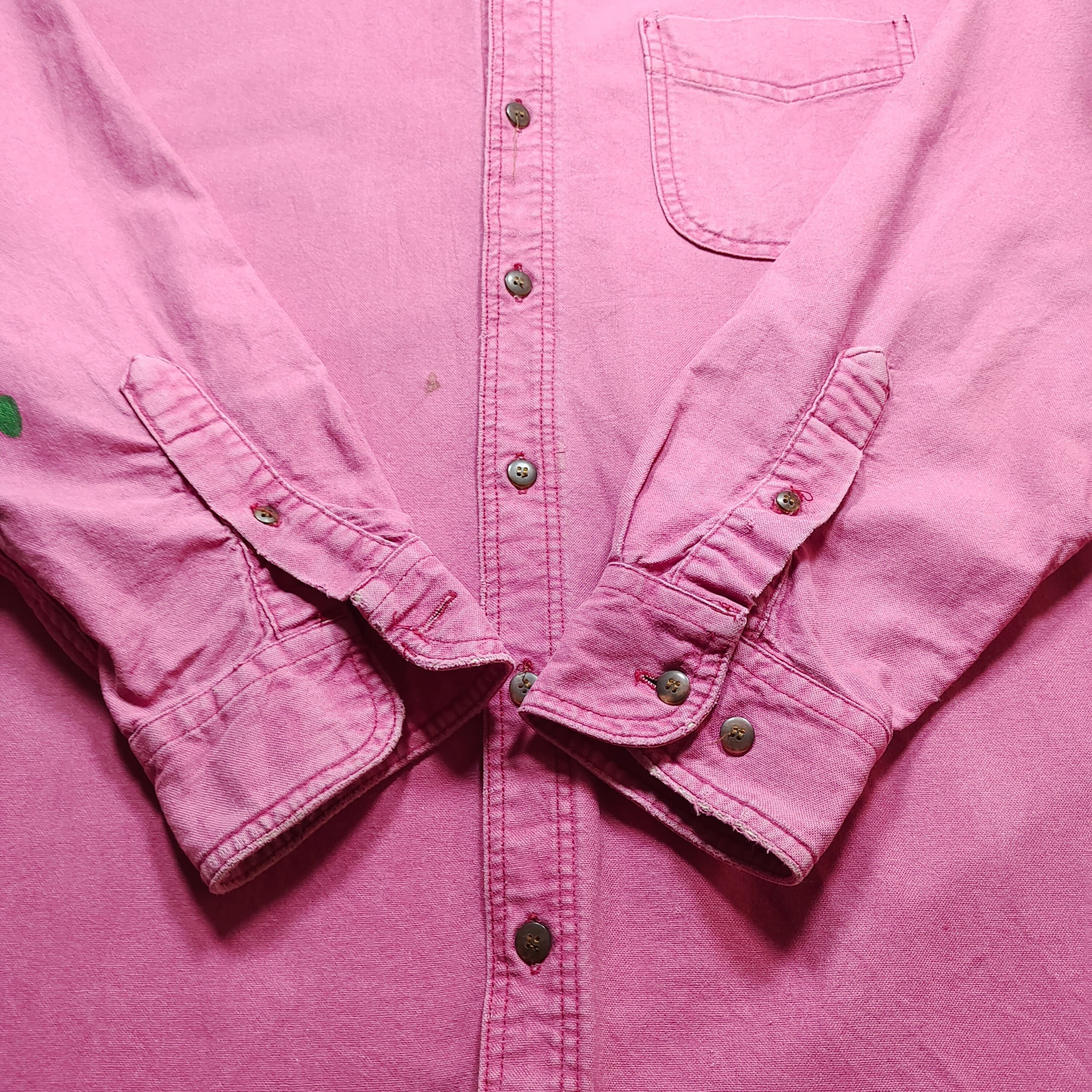 Woolrich Woolen Mills Vintage 1990s Woolrich Chamois Shirt –Heavyweight Workwear Size US L / EU 52-54 / 3 - 8 Thumbnail