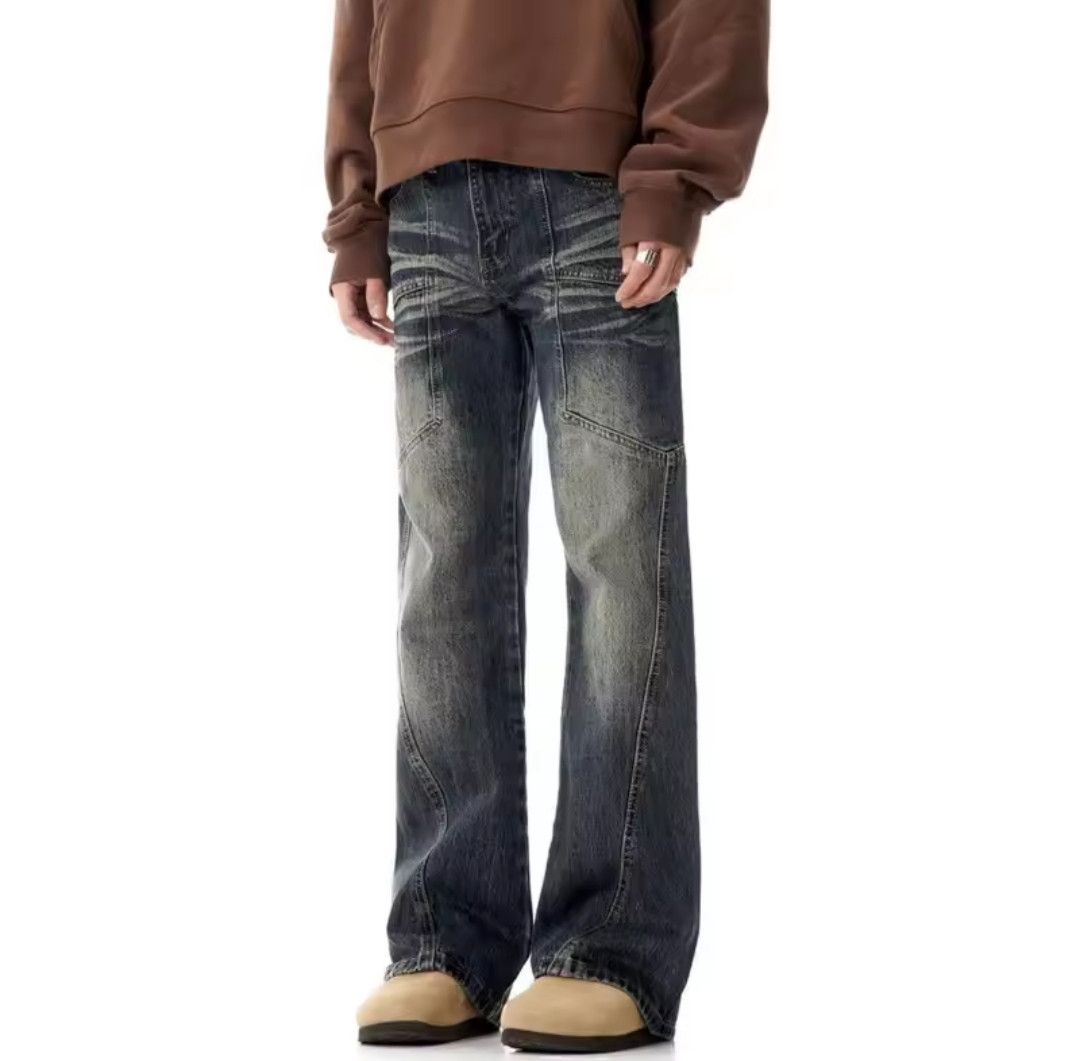 Japanese Brand × Jean Solid Straight Color Zipper Jeans Size US 28 / EU 44 - 5 Thumbnail