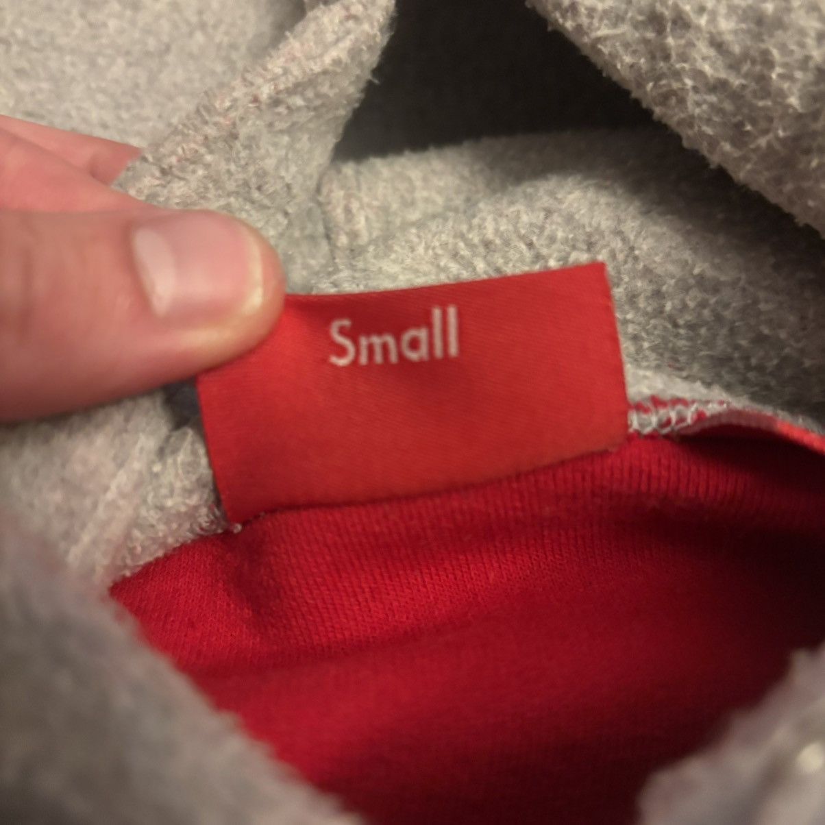 Supreme Supreme Inside Out Box Logo Grey Hooded Sweatshirt Size US S / EU 44-46 / 1 - 4 Thumbnail