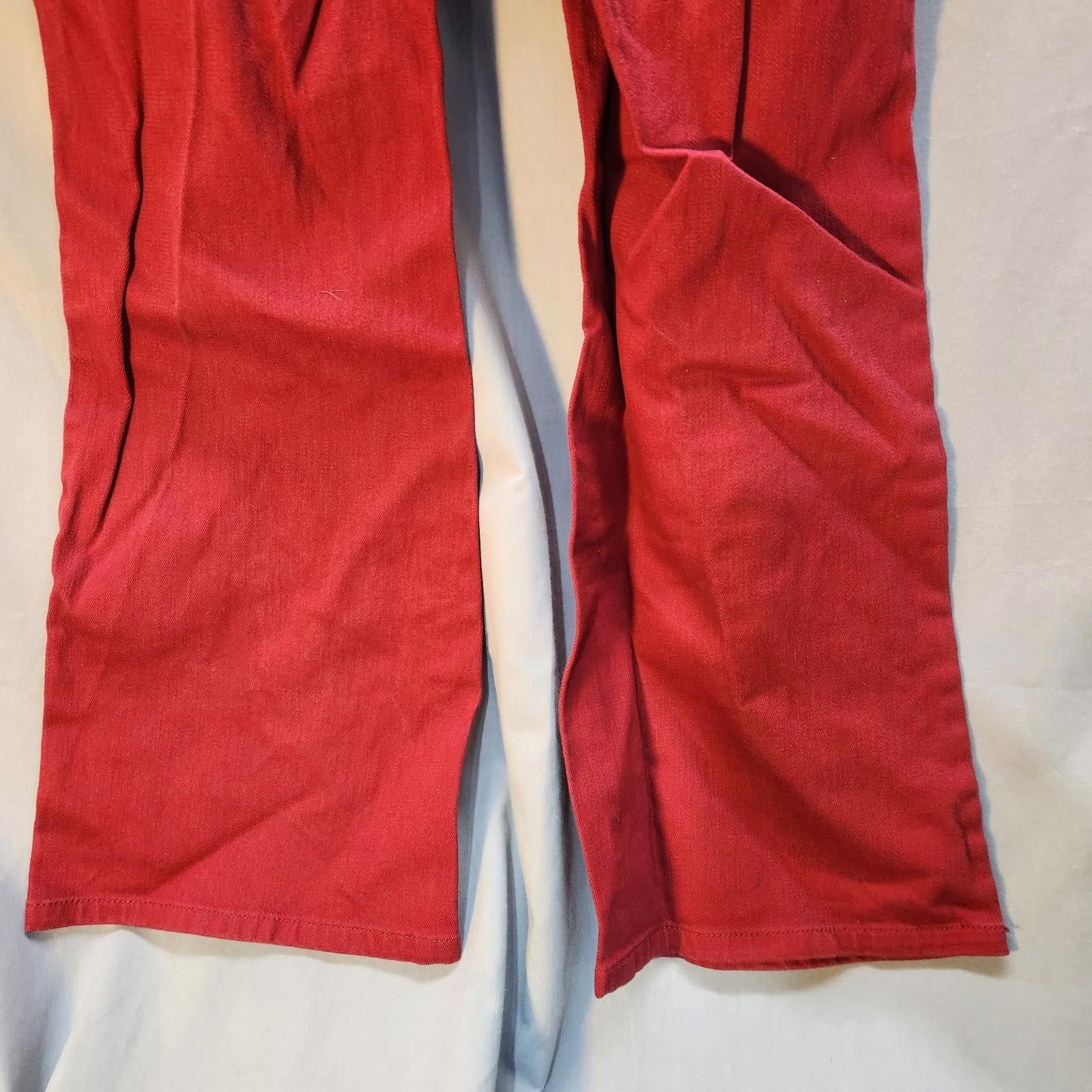 Designer Vintage Red Gitano Jeans Size 12 Size 34" / US 12 / IT 48 - 7 Thumbnail