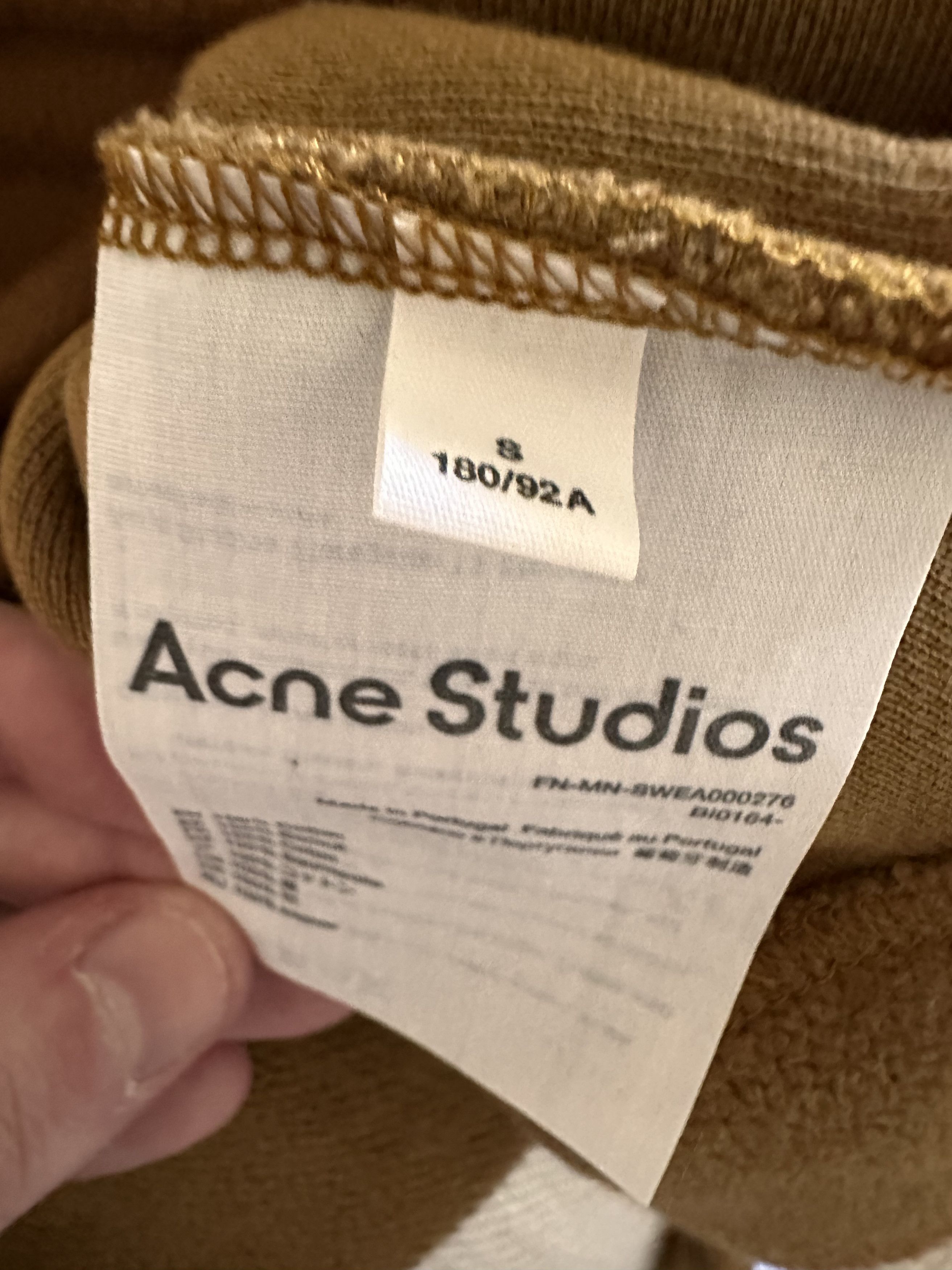 Acne Studios ACNE Farmy Teddy Sweatshirt Size US S / EU 44-46 / 1 - 8 Thumbnail