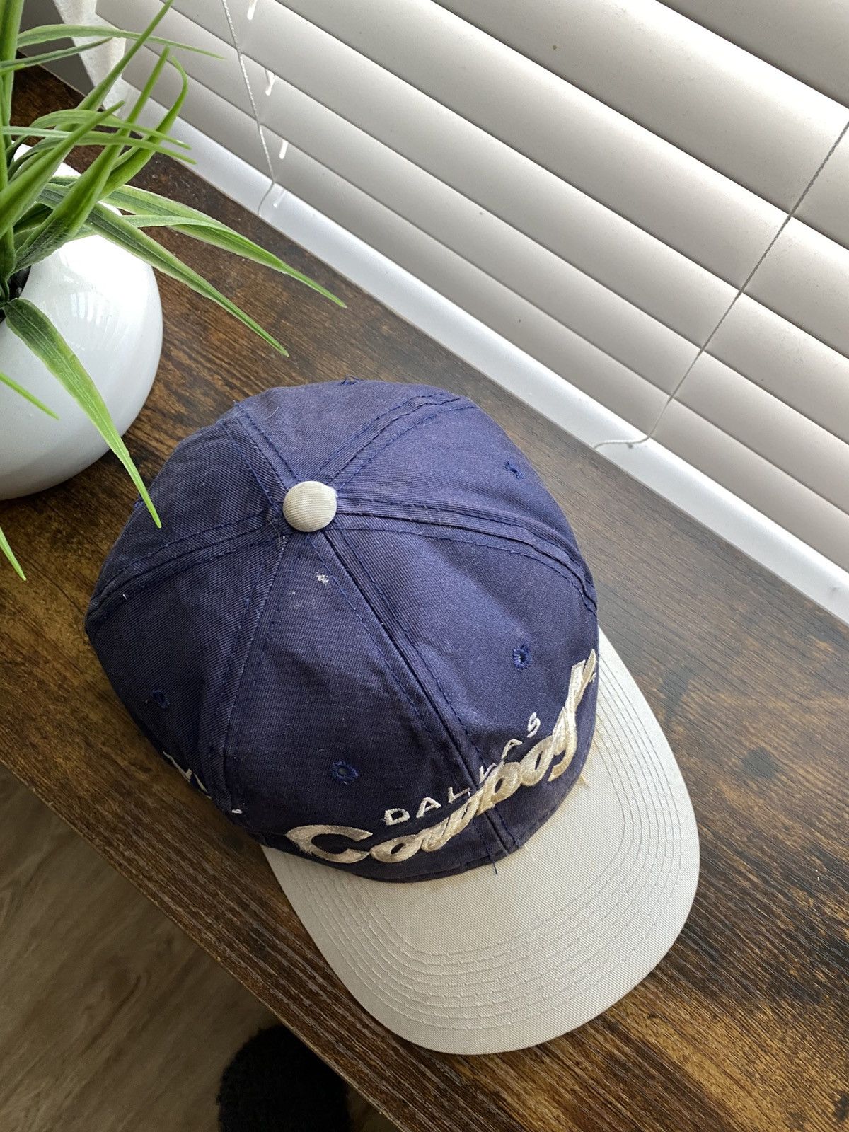 Vintage Vintage 90s Dallas Cowboys Script Snapback Hat Size ONE SIZE - 5 Thumbnail