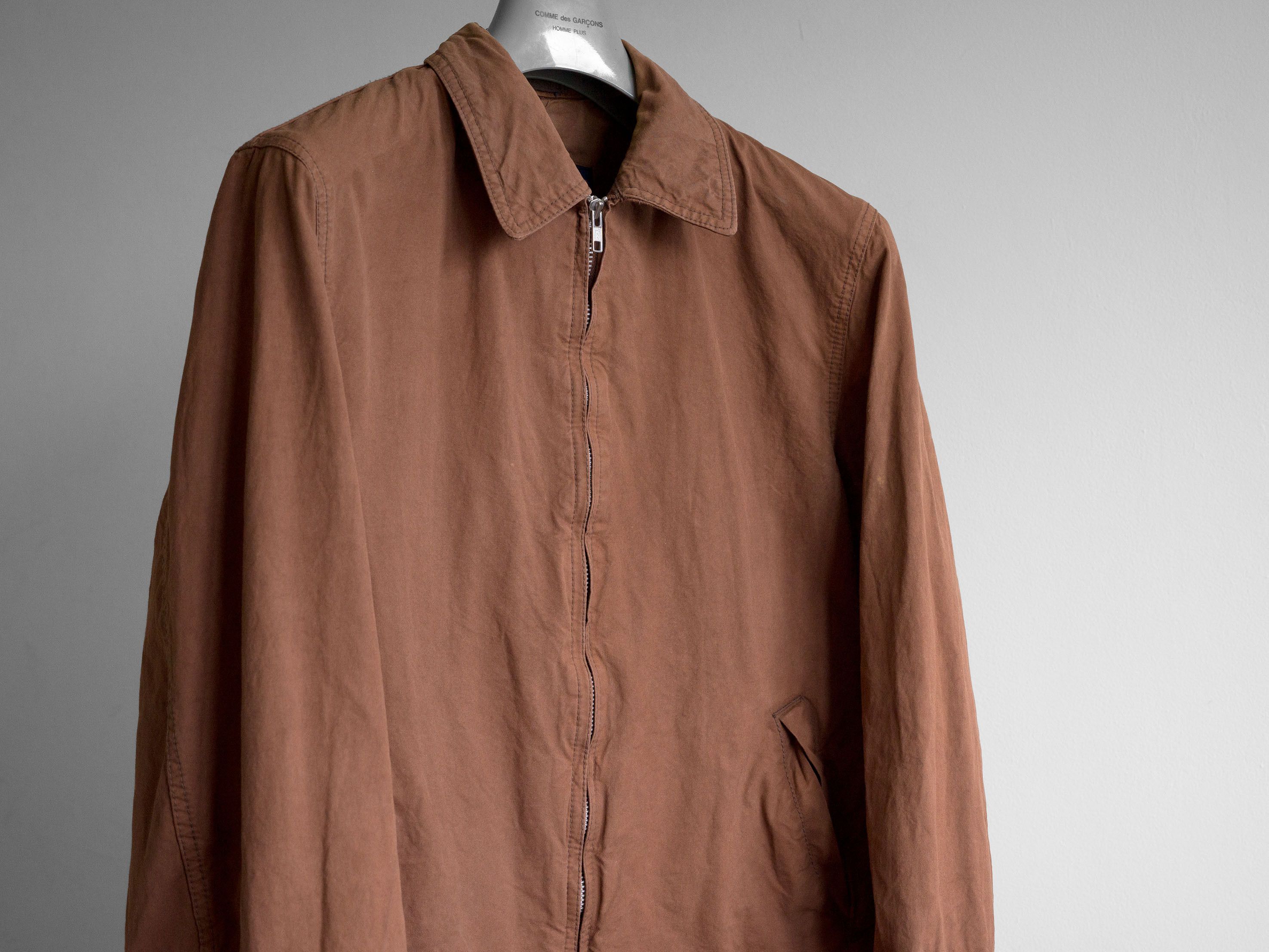 SS2005 COMME des GARCONS HOMME COTTON TWILL ZIP JACKET