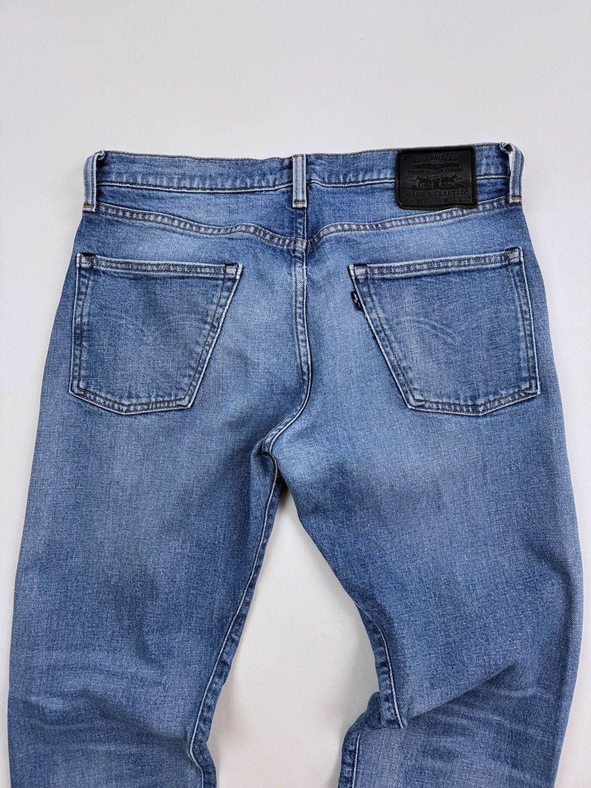 Levi's Made & Crafted Levi’s Made&Crafted 502 Taper Washed Denim Jeans Size US 31 - 15 Thumbnail