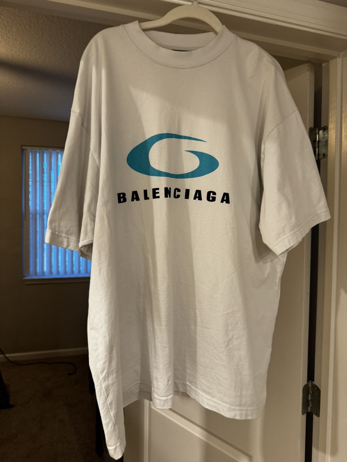 Balenciaga logo tee (“Wave Logo” or “Sport Logo”)