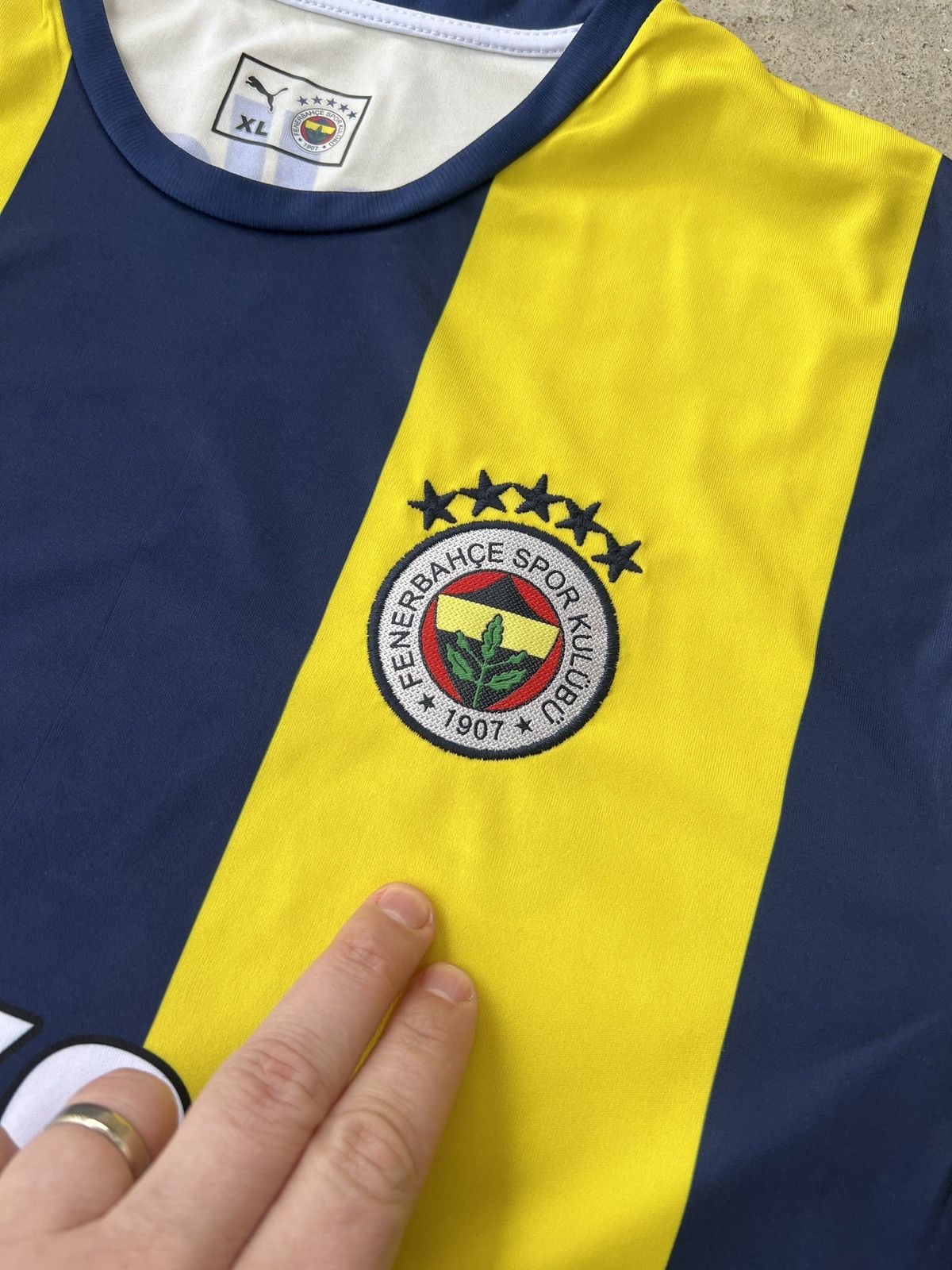 Puma Puma Fenerbahce Y.En-Nesyri Football Jersey Size US XL / EU 56 / 4 - 2 Thumbnail
