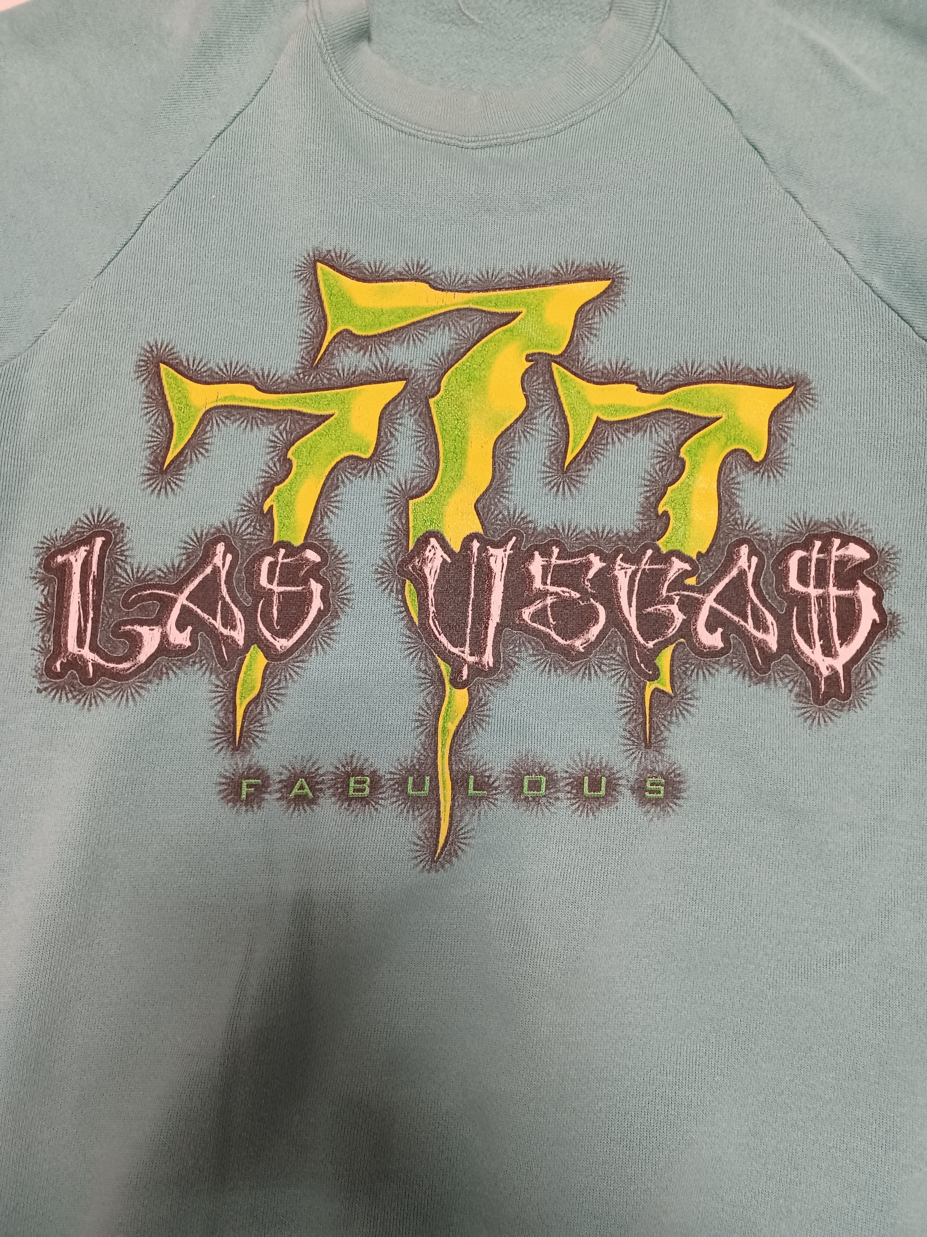Anvil MONSTER ENERGY LAS VEGAS EARLY 90s MADE IN USA SWEATSHIRT Size US M / EU 48-50 / 2 - 3 Thumbnail