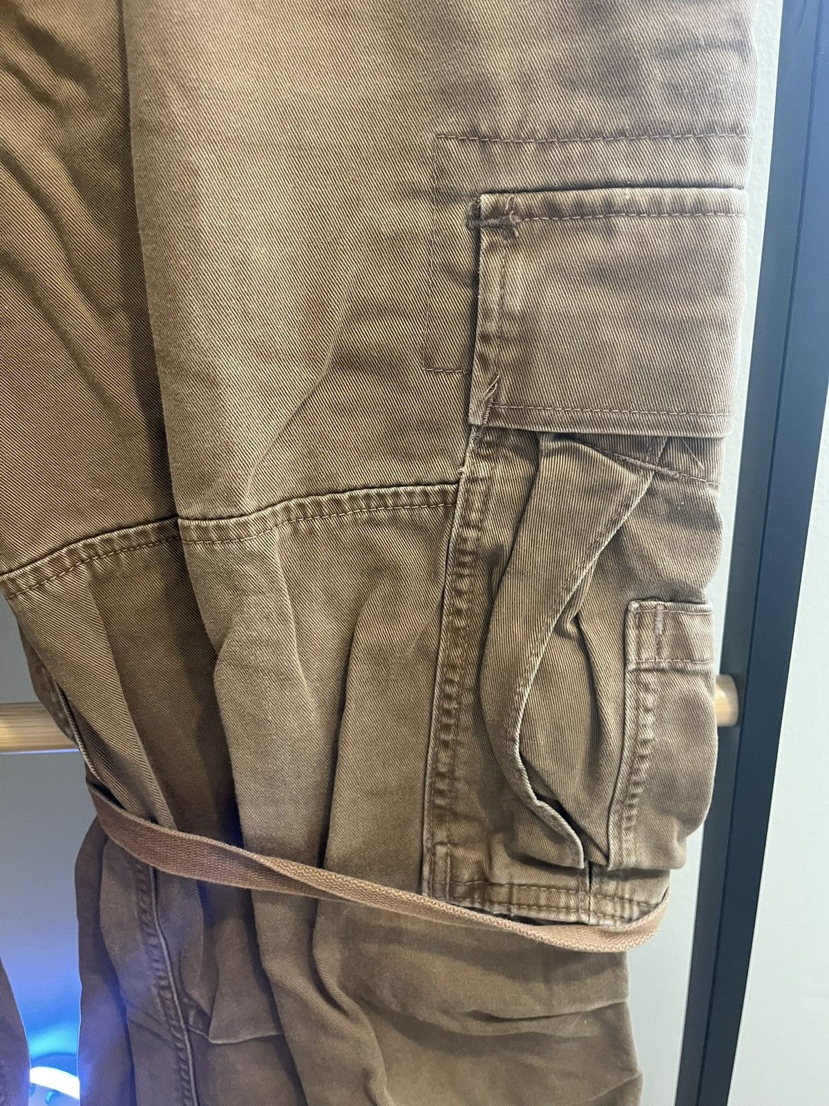 Abercrombie & Fitch Vintage Abercrombie tan cargo pants Size US 36 / EU 52 - 3 Thumbnail