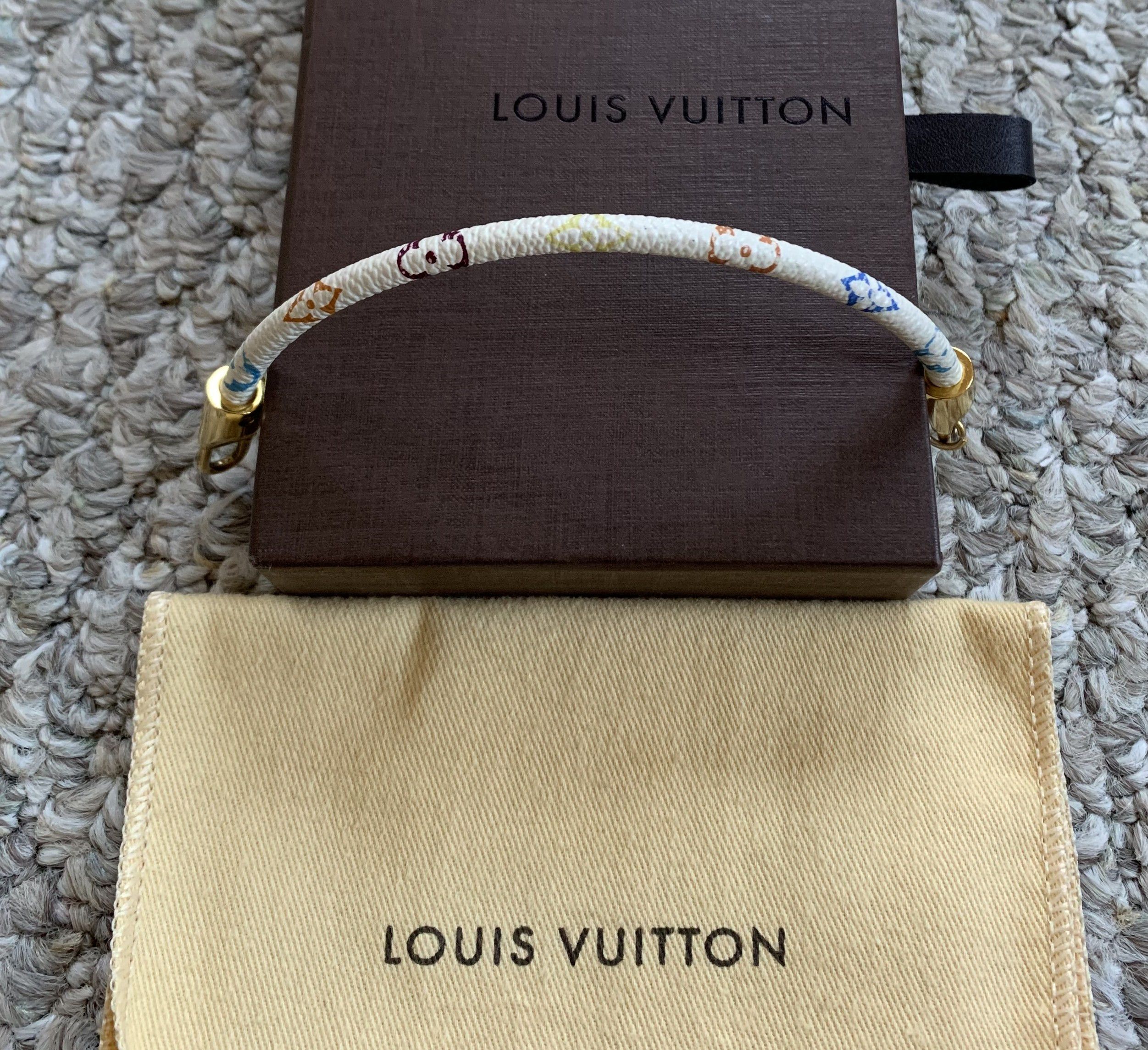 Louis Vuitton × Takashi Murakami S/S 2003 Louis Vuitton x Murakami Monogram Luck It Bracelet Size ONE SIZE - 4 Thumbnail