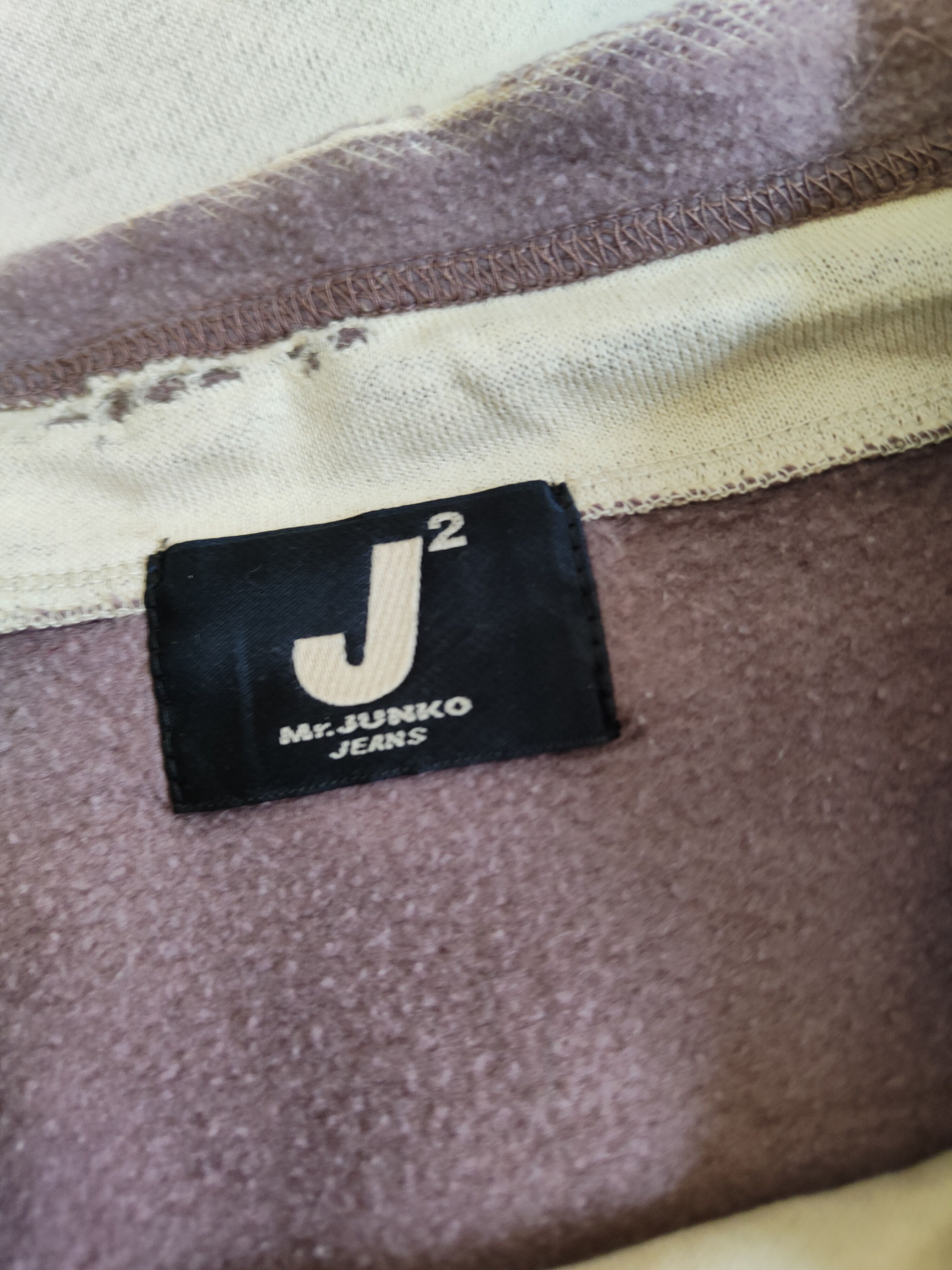 Mr. Junko Mr.Junko ripped vintage Faded Sweatshirts #S2132 Size US L / EU 52-54 / 3 - 13 Thumbnail