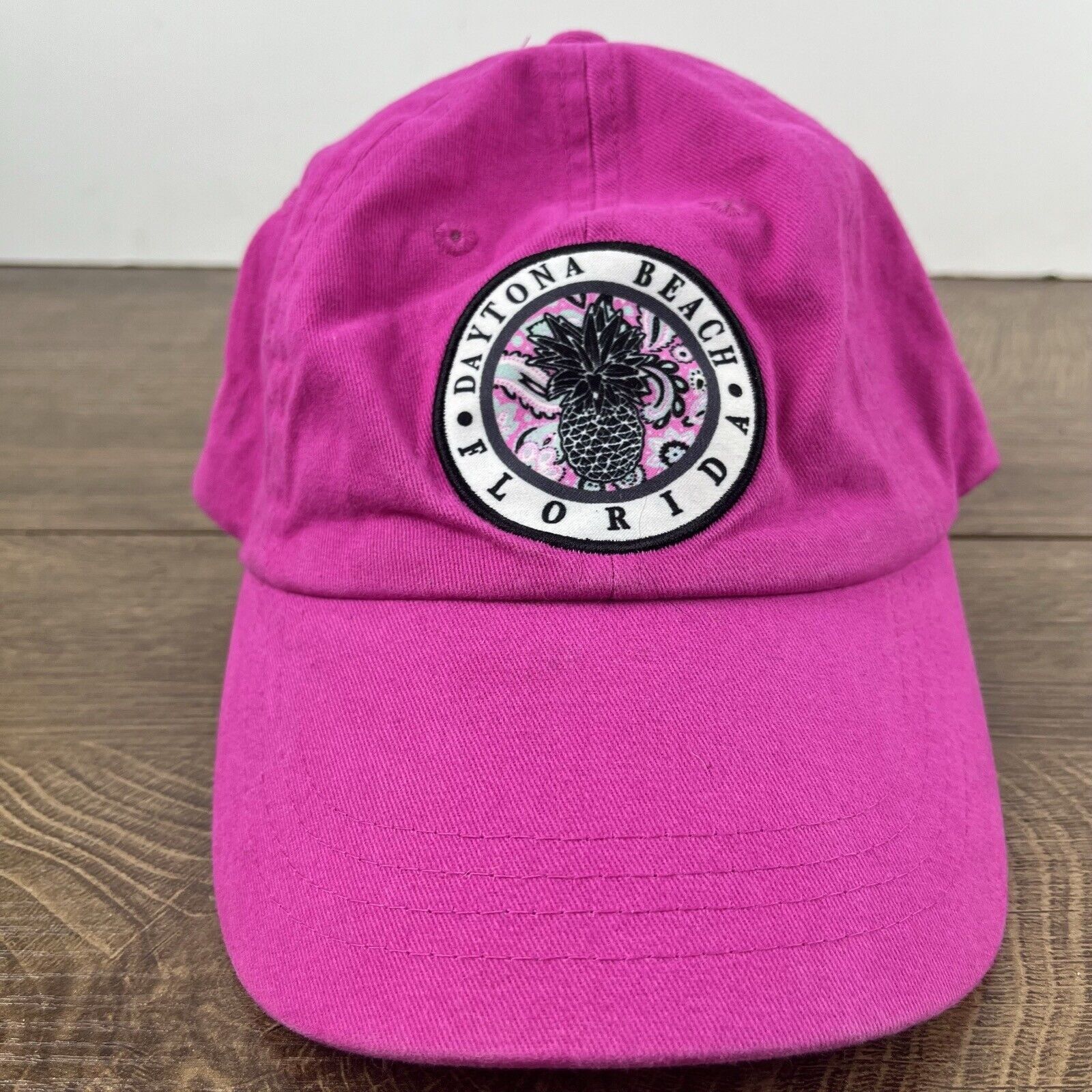 Other Daytona Beach Hat Florida Adjustable Hat Pink Hat Adjustable Size ONE SIZE - 1 Thumbnail