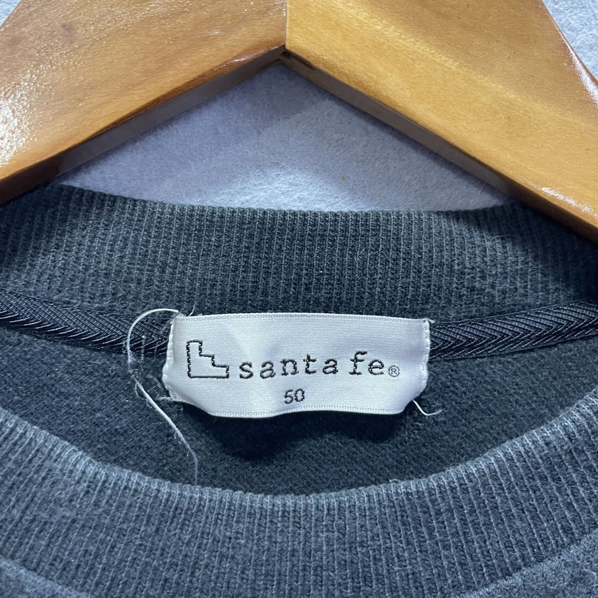 Japanese Brand Santa Fe Embroidered Short Sleeve Sweatshirt – Made in Japan Size US L / EU 52-54 / 3 - 7 Thumbnail