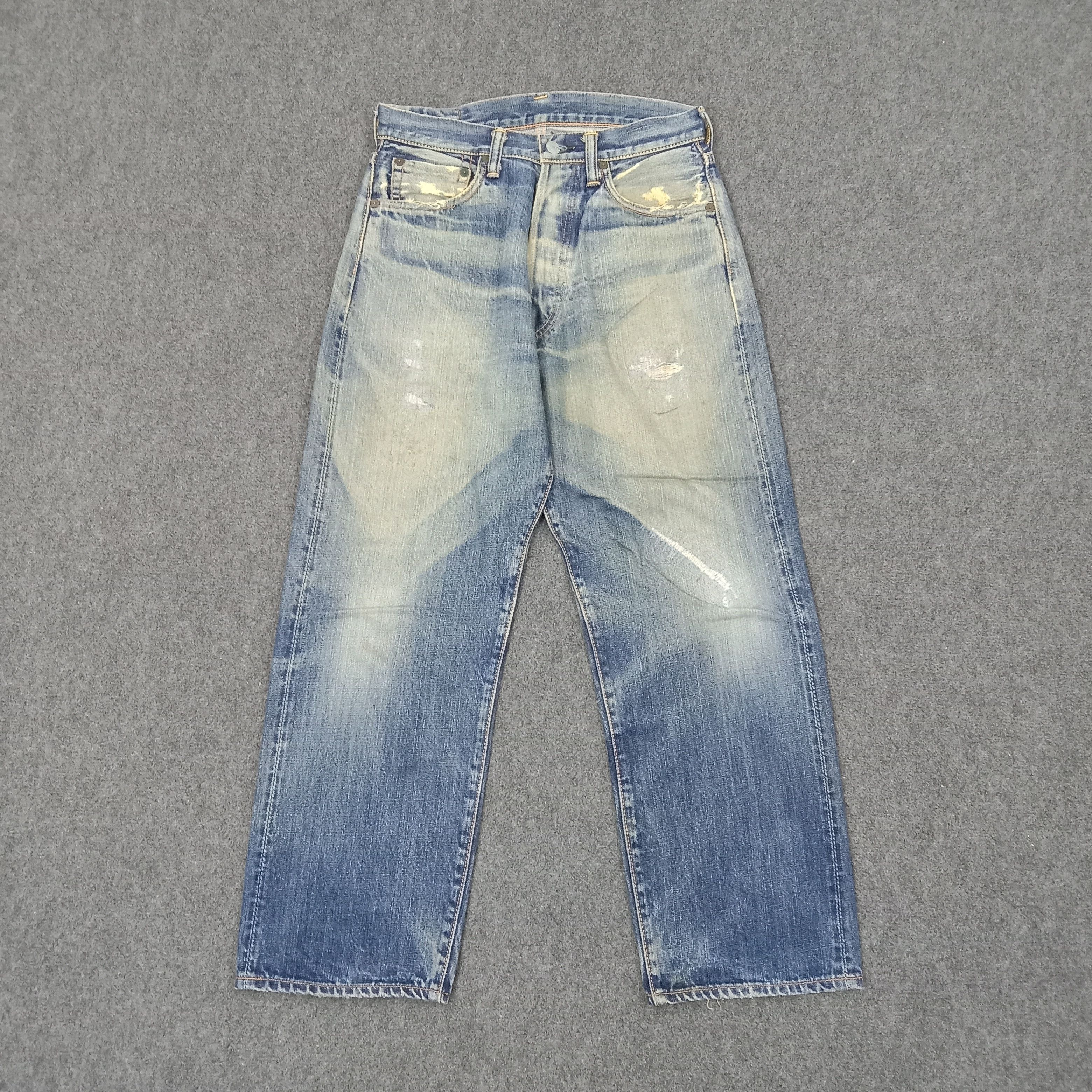 Evisu Evisu Japanese Brand Daicock Custom Selvedge Jeans Size US 27 - 5 Thumbnail