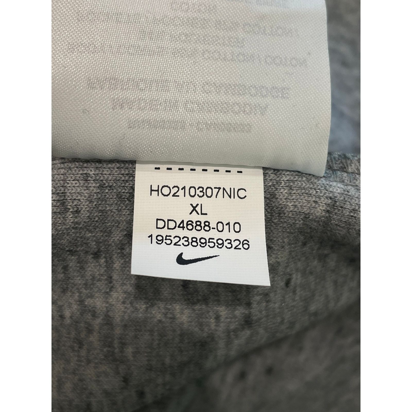 Nike Nike Tech Grey Zip Up Hoodie Size US XL / EU 56 / 4 - 7 Thumbnail