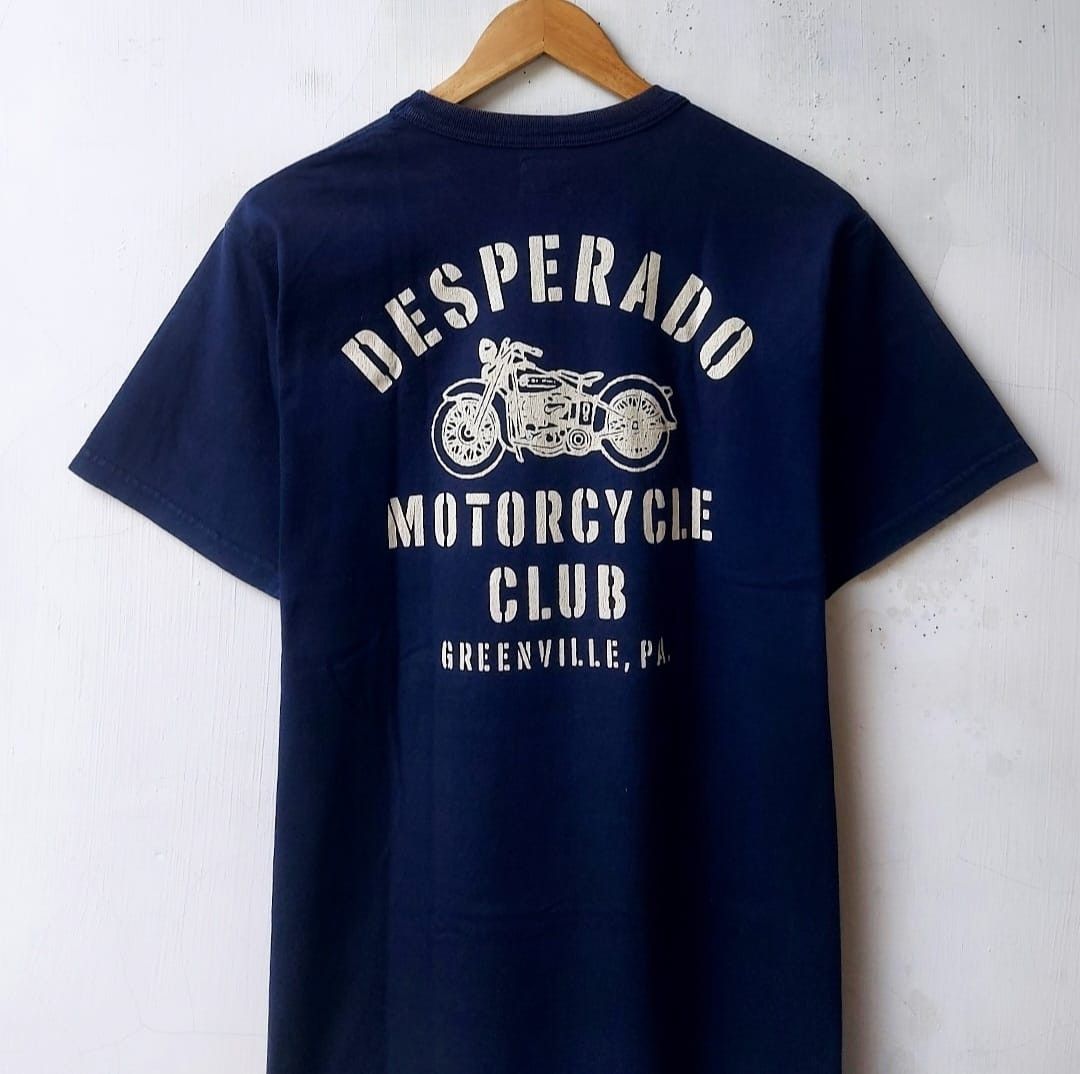 Japanese Brand × The Real McCoy's × Vintage McCoys Desperado Motorcycle Club Tshirt Size US S / EU 44-46 / 1 - 3 Thumbnail