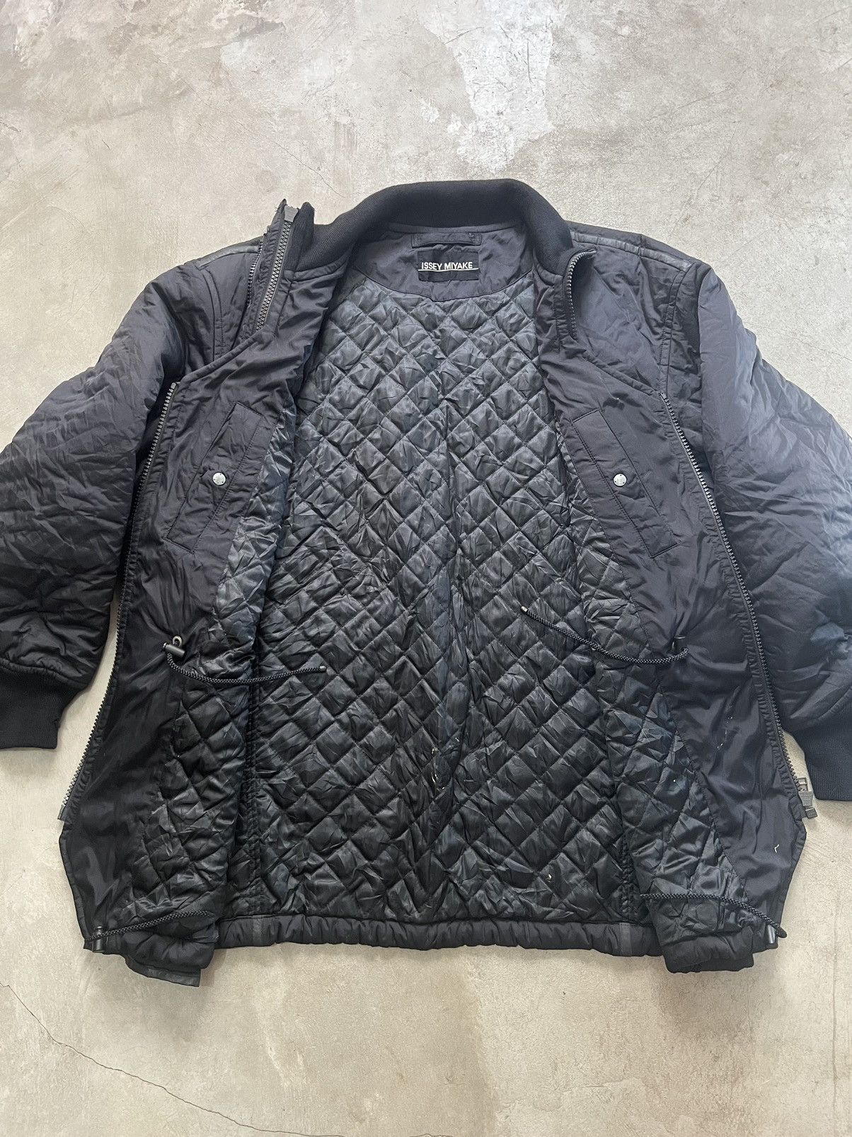 Issey Miyake × Japanese Brand × Vintage Rare Vintage Issey Miyake Long Puffer Parka Jacket Size US M / EU 48-50 / 2 - 9 Thumbnail