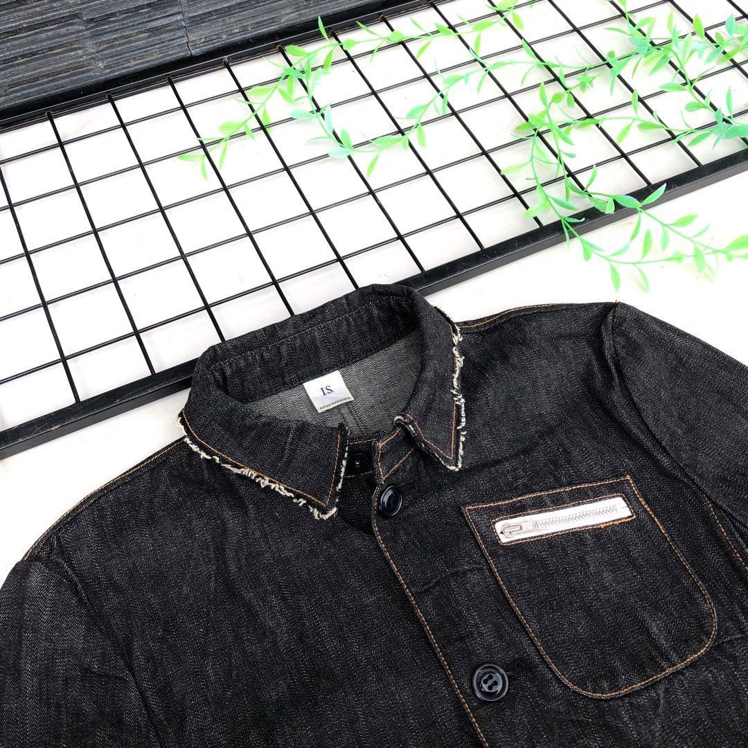 Issey Miyake × Japanese Brand × Vintage Sunao Kuwahar by Issey Miyake Big Pocket Denim Size US M / EU 48-50 / 2 - 4 Thumbnail