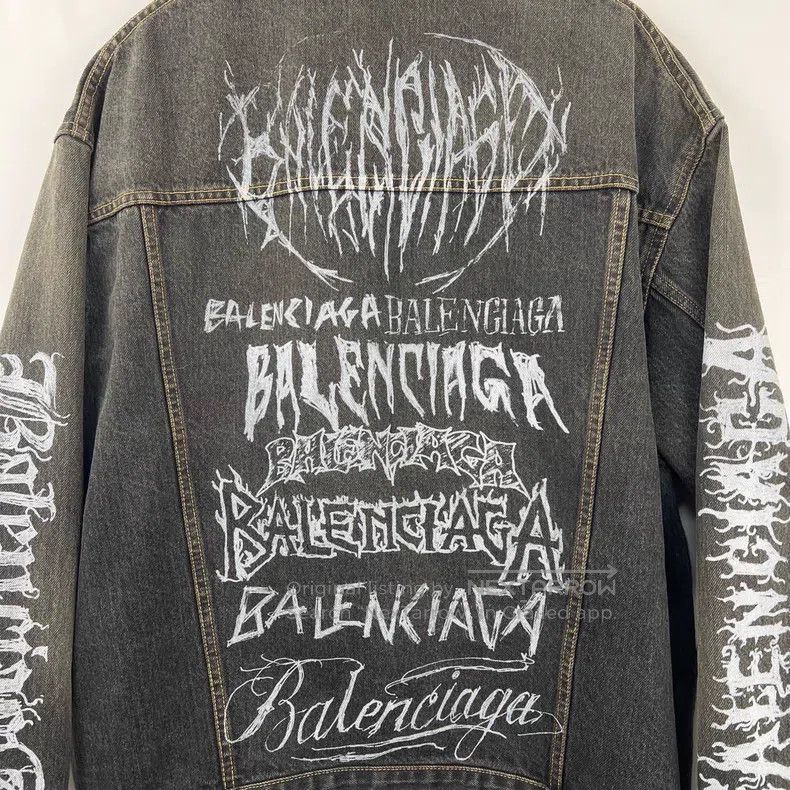 Balenciaga Balenciaga Denim Jacket Size US XS / EU 42 / 0 - 5 Thumbnail