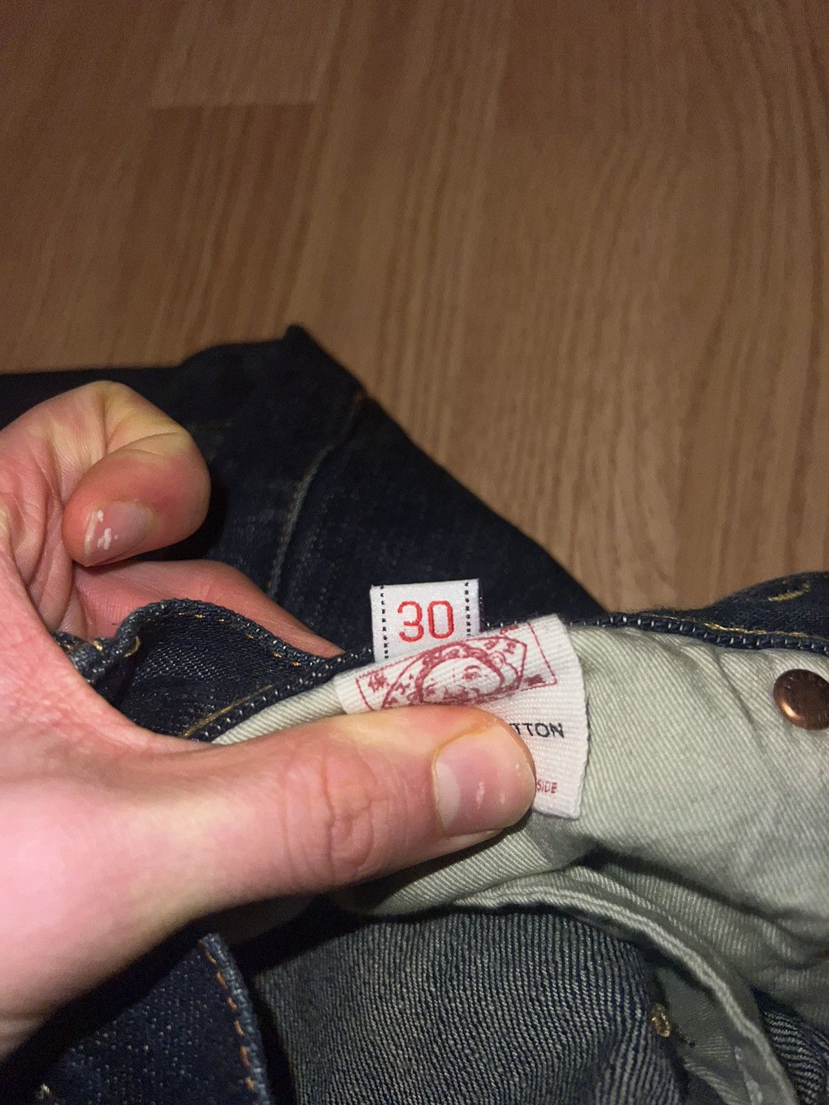 Evisu Vintage Evisu Embroidered Daicock Logo Size 30 Size US 30 / EU 46 - 17 Thumbnail
