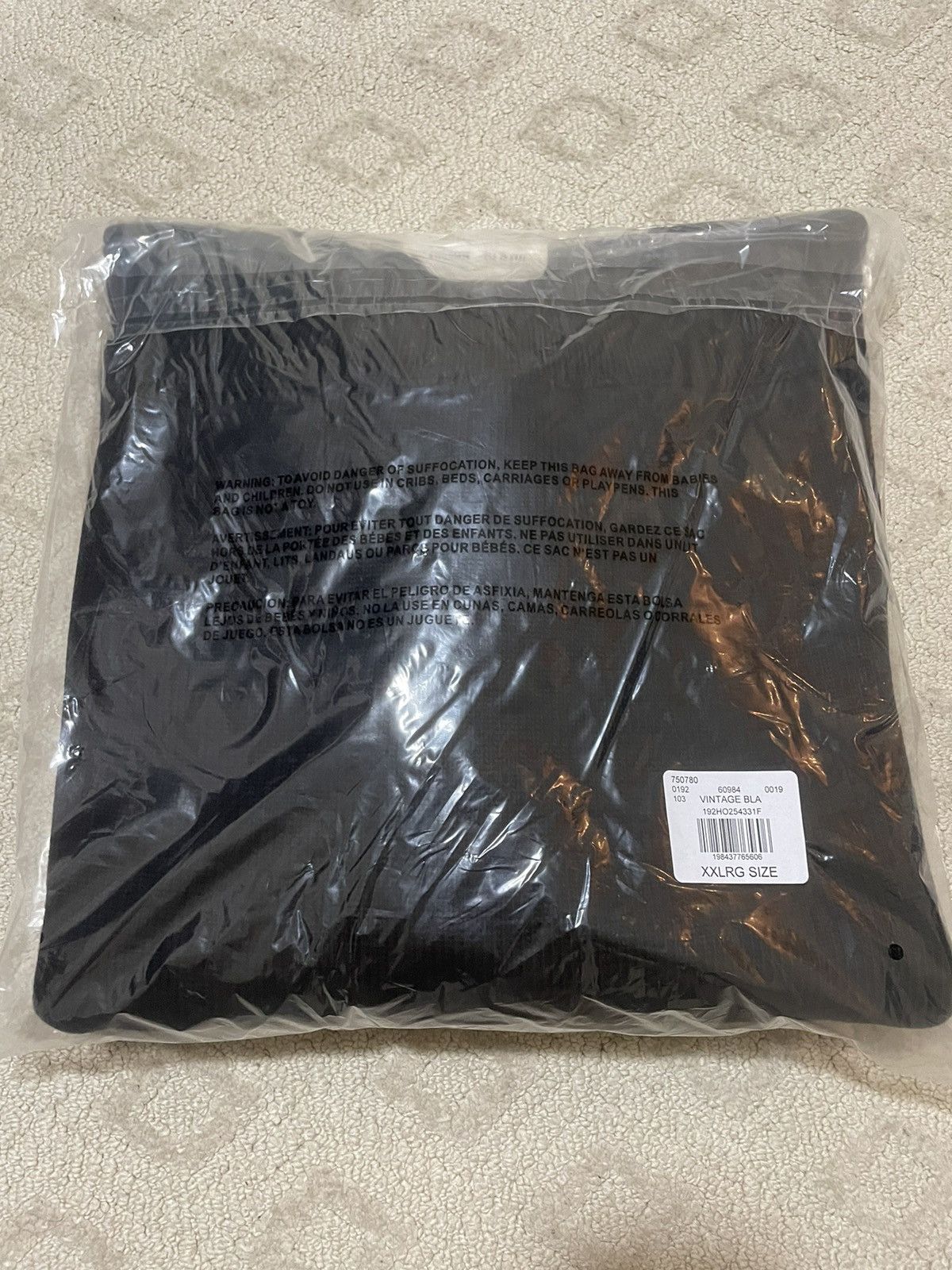 Fear of God Fear of God FW25 Script Crewneck Black Knit Size US XXL / EU 58 / 5 - 8 Thumbnail