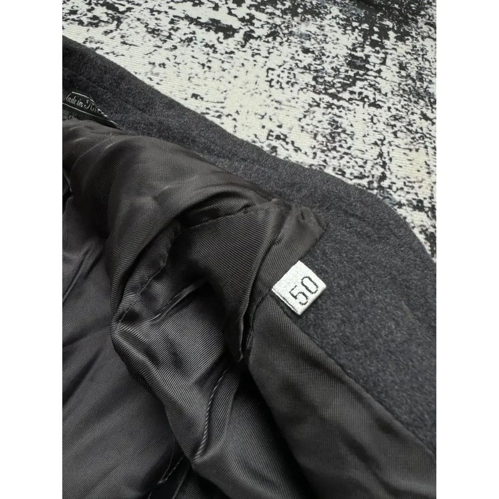 Versace Versace Wool Coat Grey Size 50 fit M Size US M / EU 48-50 / 2 - 6 Thumbnail