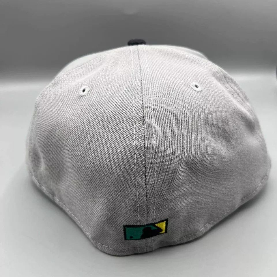 New Era Seattle Mariners Hat Men 7 5/8 59Fifty New Era MLB Fitted Size ONE SIZE - 7 Thumbnail