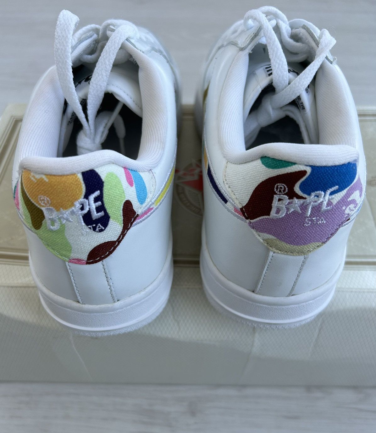 Bape VERY RARE OG 2003 A BATHING APE MULTI CAMO BAPESTA Size US 10 / EU 43 - 5 Thumbnail