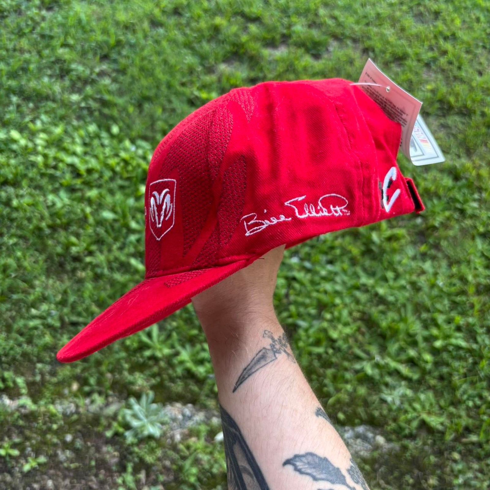NASCAR × Vintage Y2K Dodge NASCAR Hat New With Tags Size ONE SIZE - 3 Thumbnail