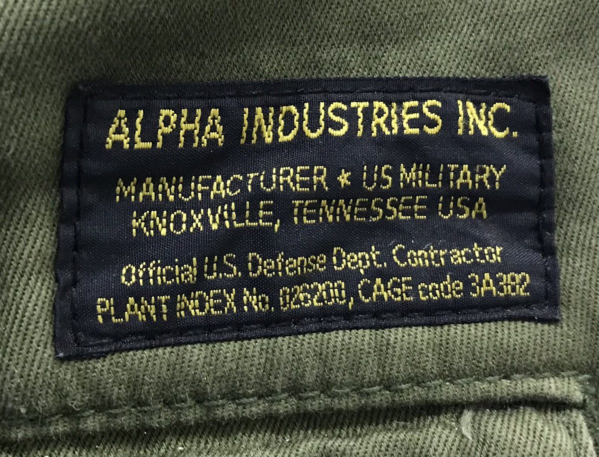 Alpha Industries × Vintage Vintage Alpha Industries Inc Cargo Pants Size US 34 / EU 50 - 9 Thumbnail