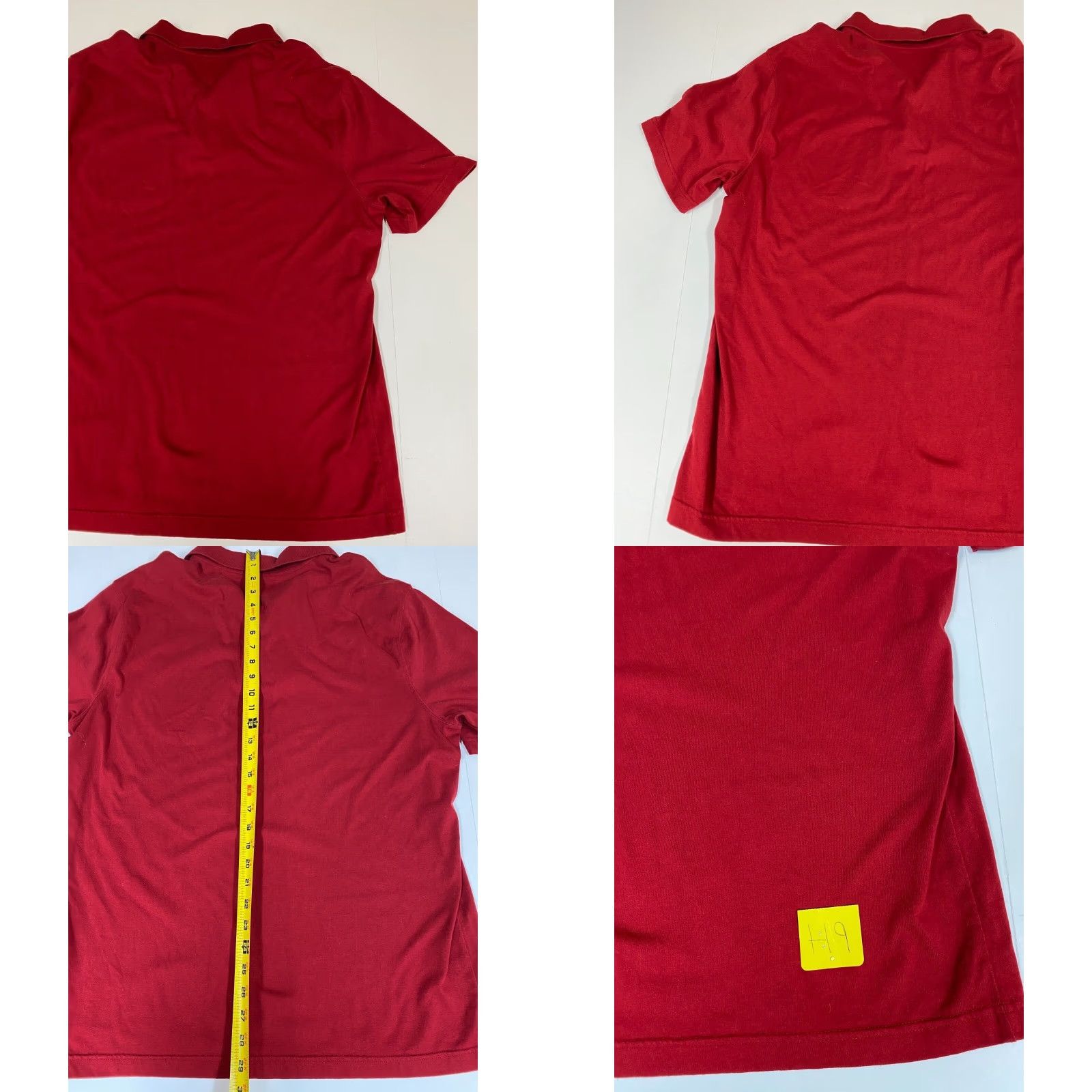 Vintage Saddlebred Polo Shirt Mens L Red Short Sleeve Cotton Polyester Blended Logo Collared Modern All Seasons Beach Vintage No Size US L / EU 52-54 / 3 - 8 Thumbnail