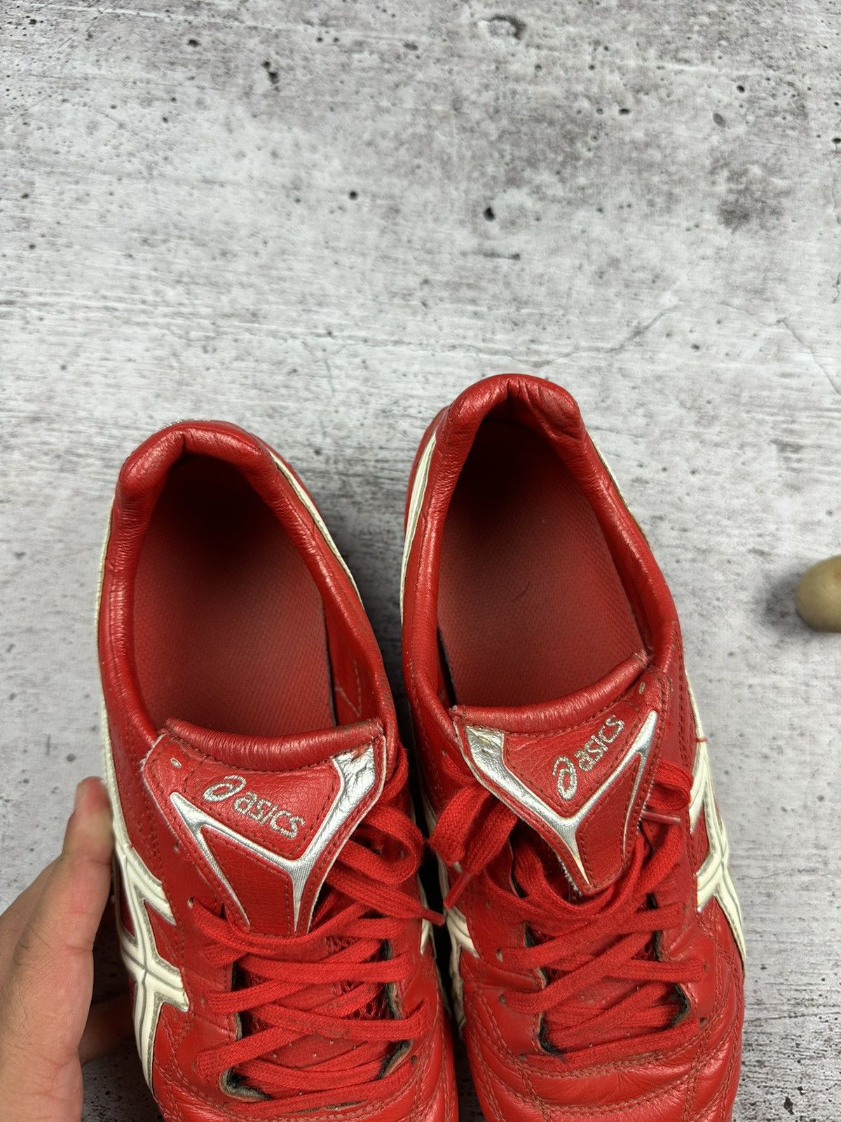 Asics Vintage Asics GS Light 4 Leather Soccer Shoes Size US 7.5 / EU 40-41 - 10 Thumbnail