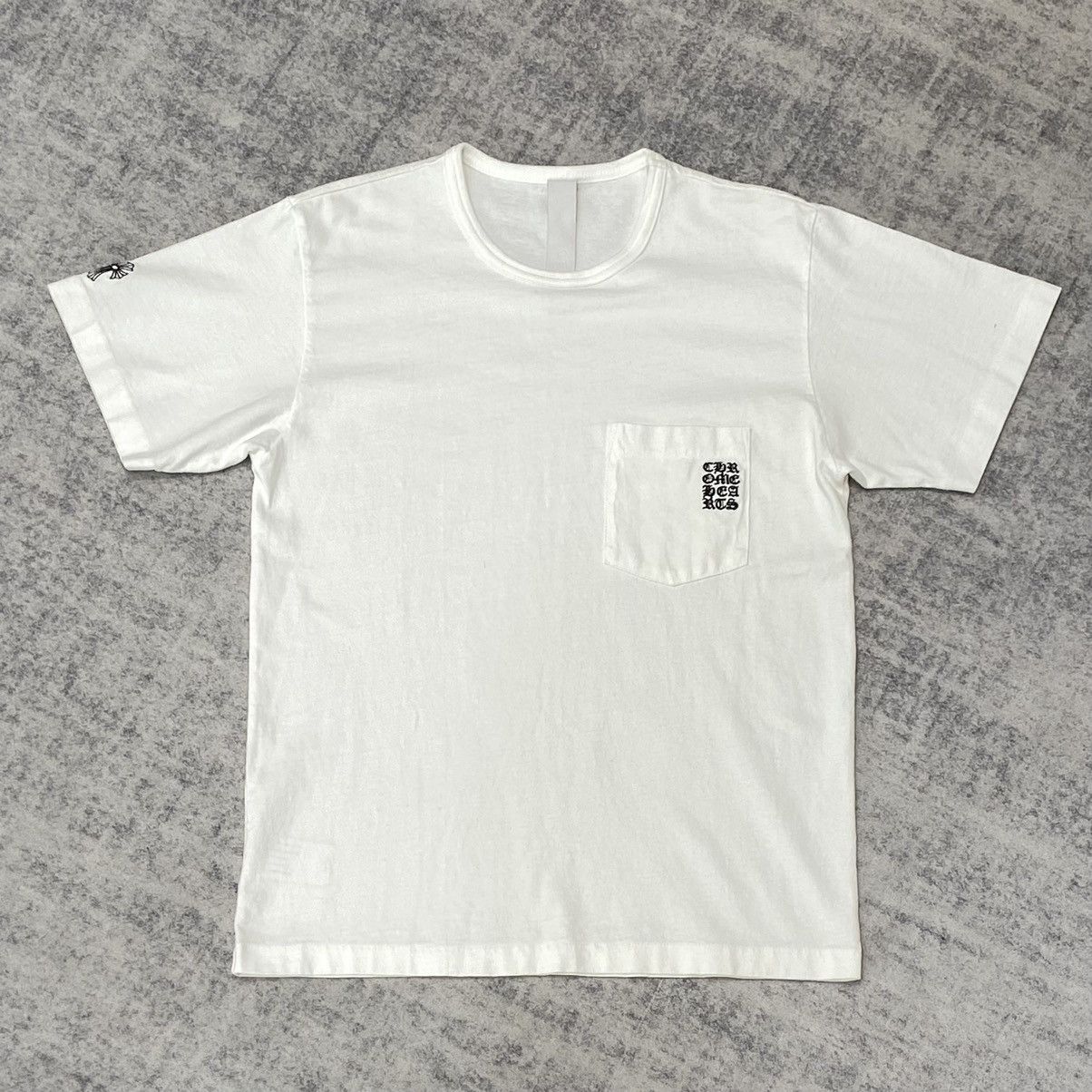 Chrome Hearts Chrome Hearts Premium Embroidered Eyechart t-shirt Size US S / EU 44-46 / 1 - 1 Thumbnail