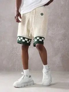 Jean Kanako x Nanae Knittedl Vintage Retro OldMoney Shorts Size US 34 / EU 50 - 5 Thumbnail
