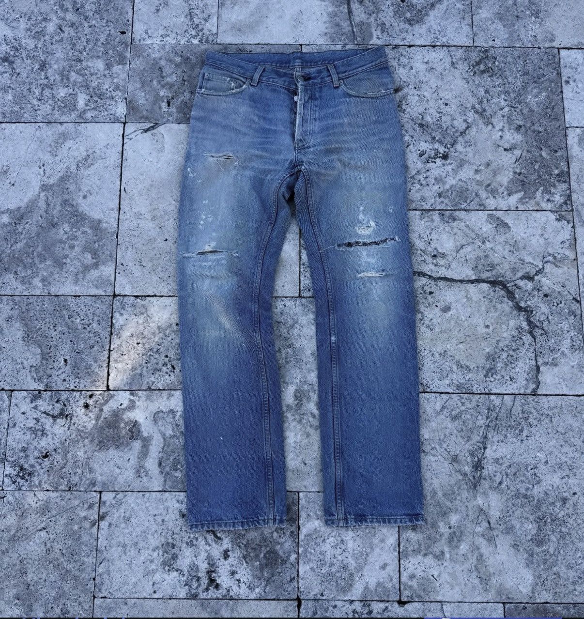 Helmut Lang Helmut Lang 1998 Classic cut painter denim Size US 32 / EU 48 - 1 Thumbnail