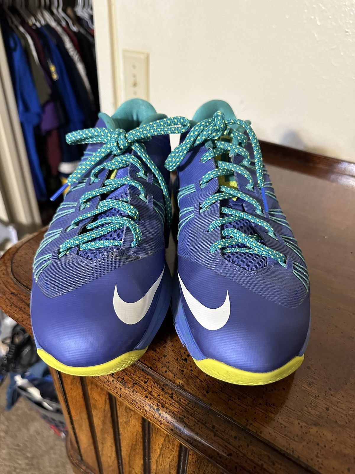 Nike × Vintage Vintage Nike Lebron X low “sprite” 2013 size 9.5 Size US 9.5 / EU 42-43 - 3 Thumbnail