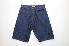 Japanese Brand Vintage High Street Hip Hop Loose Fit Denim Shorts Size US 29 - 6 Thumbnail